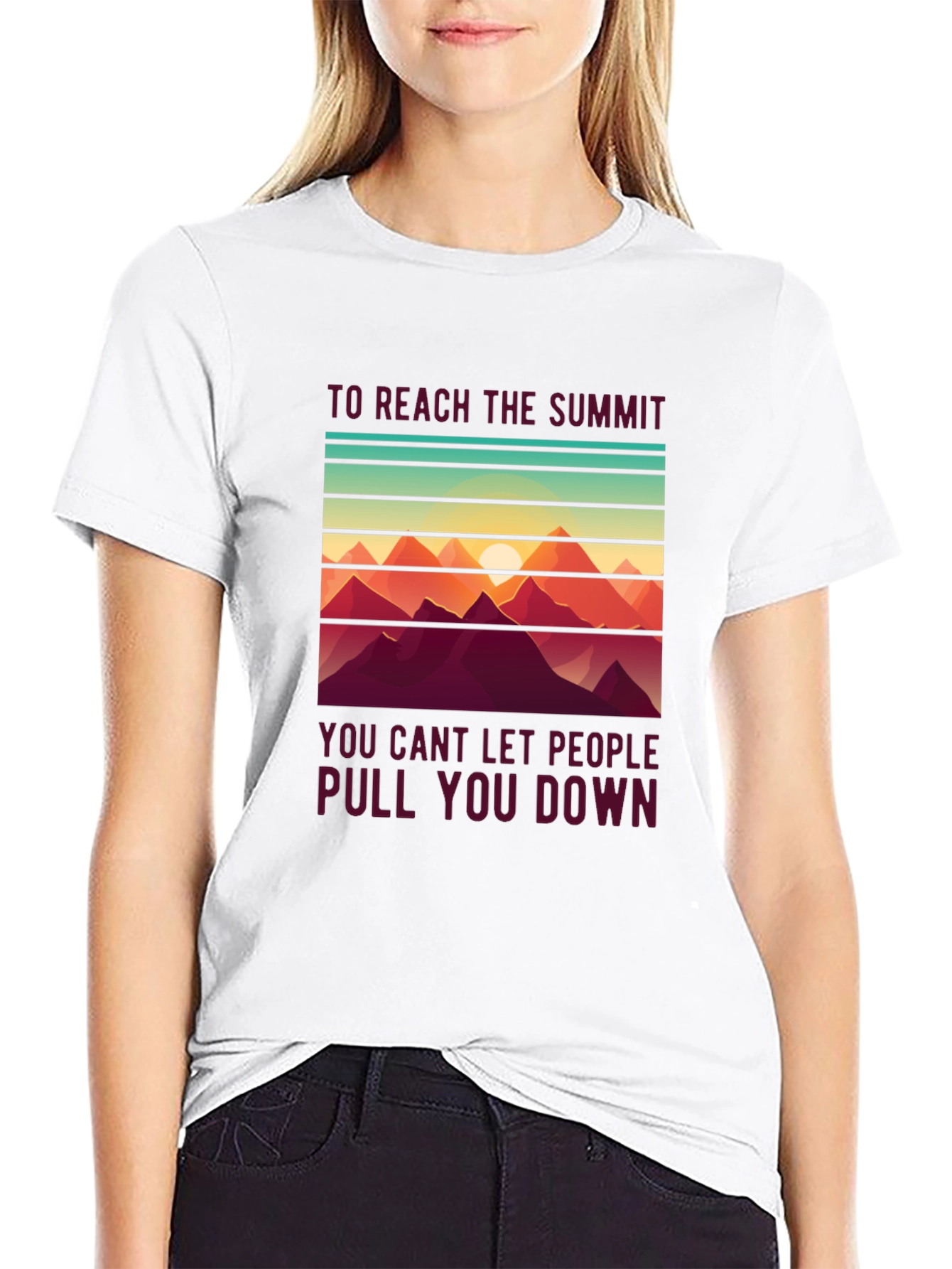 Summit Seeker Tee - Motivational Mountain T-Shirt