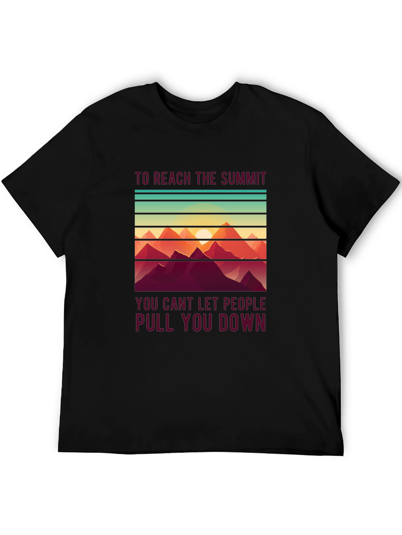 Summit Seeker Tee - Motivational Mountain T-Shirt