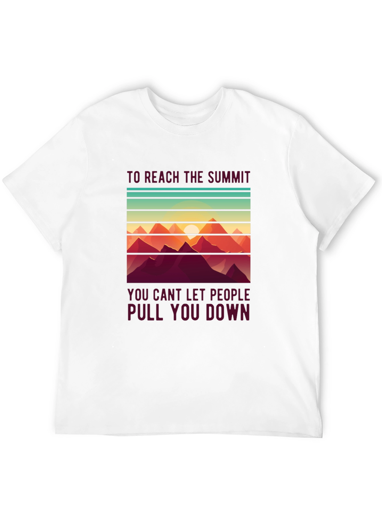 Summit Seeker Tee - Motivational Mountain T-Shirt