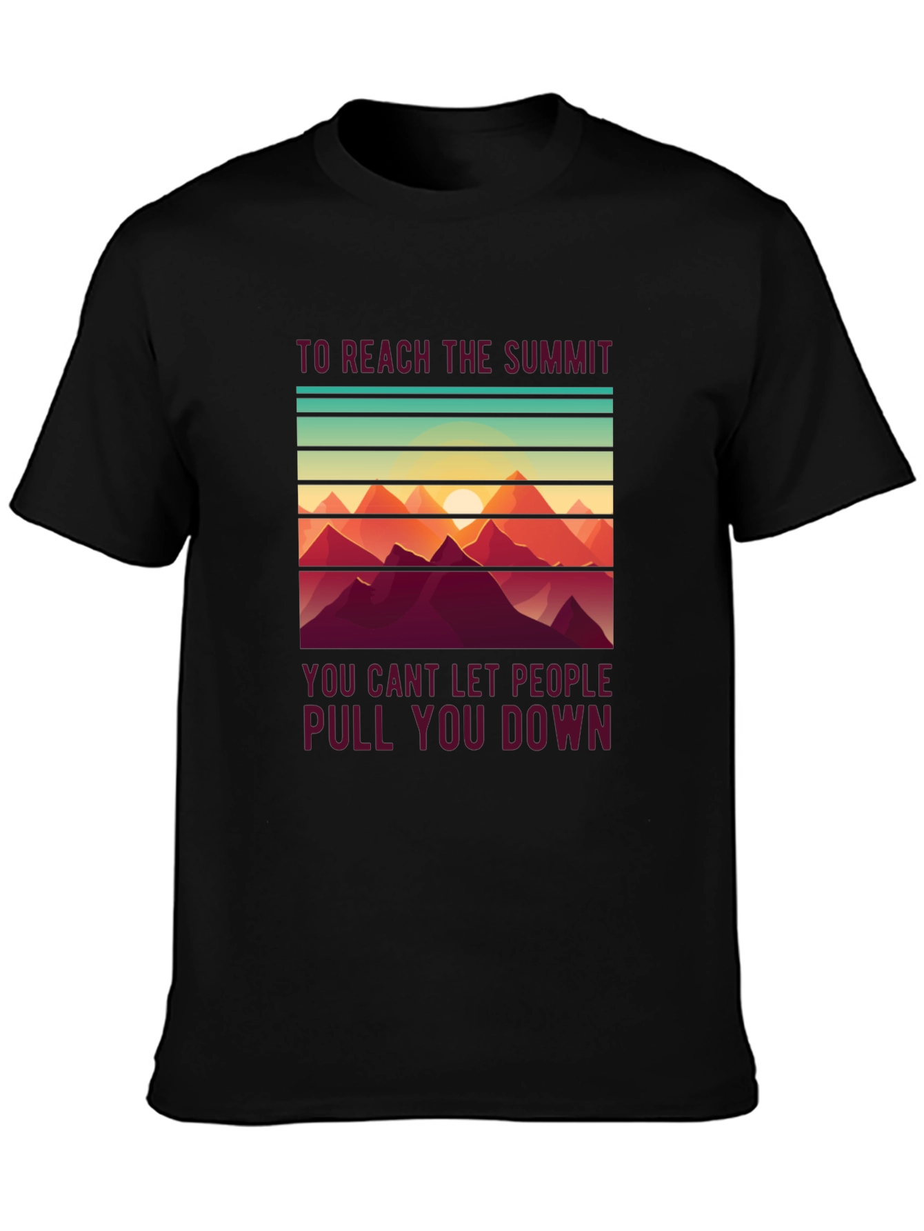 Summit Seeker Tee - Motivational Mountain T-Shirt