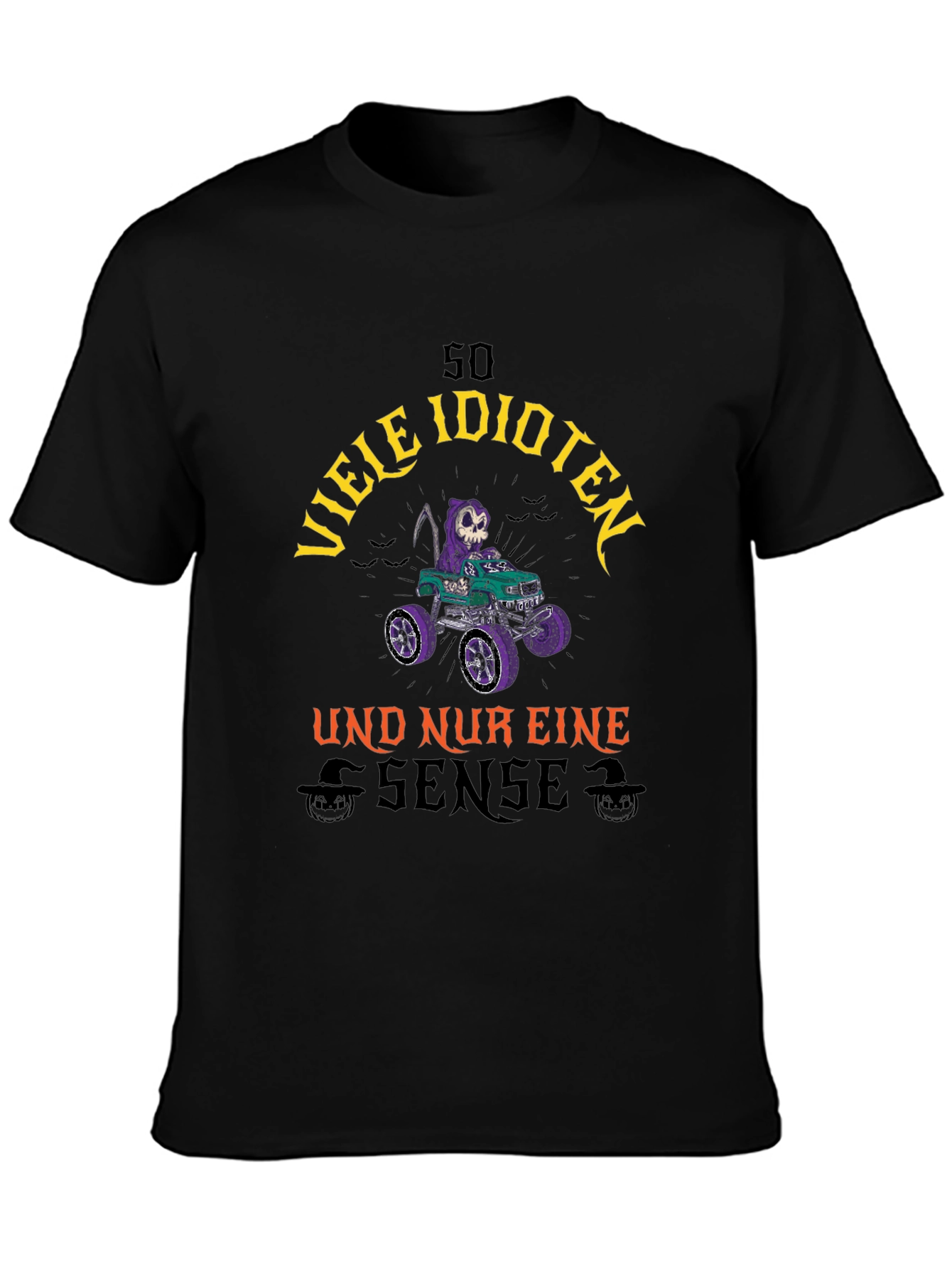 Grim Reaper Monster Truck T-Shirt