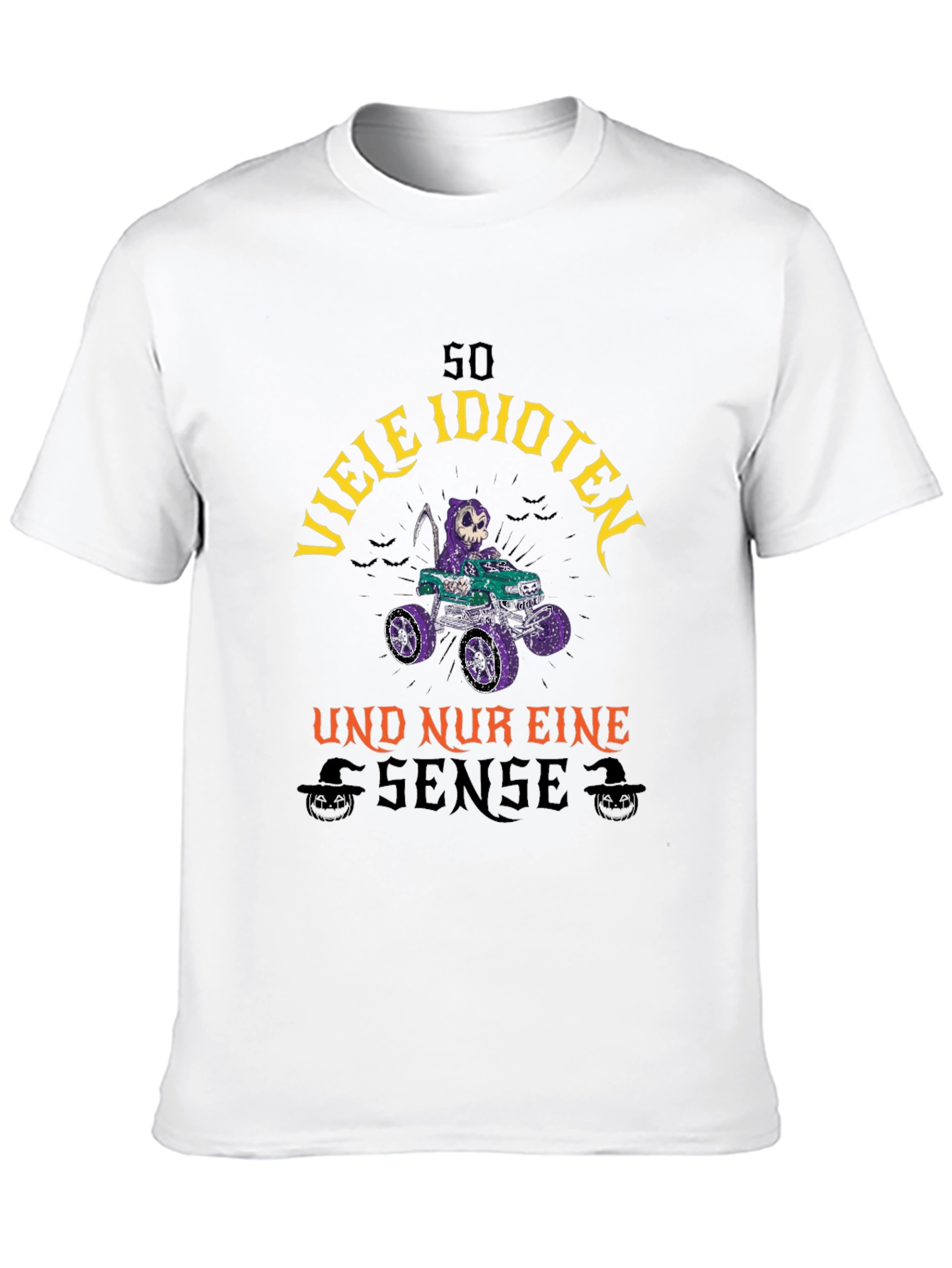Grim Reaper Monster Truck T-Shirt