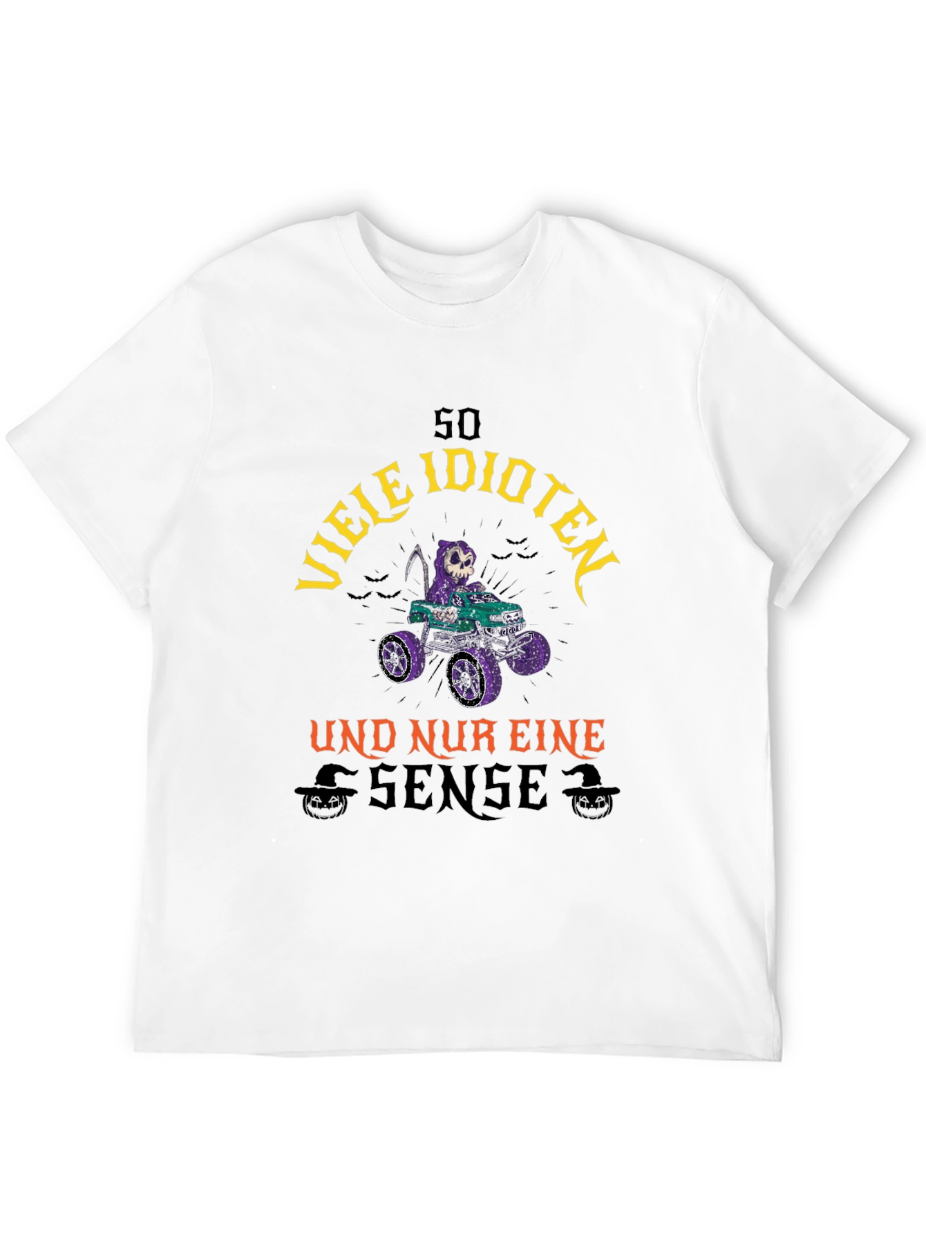 Grim Reaper Monster Truck T-Shirt