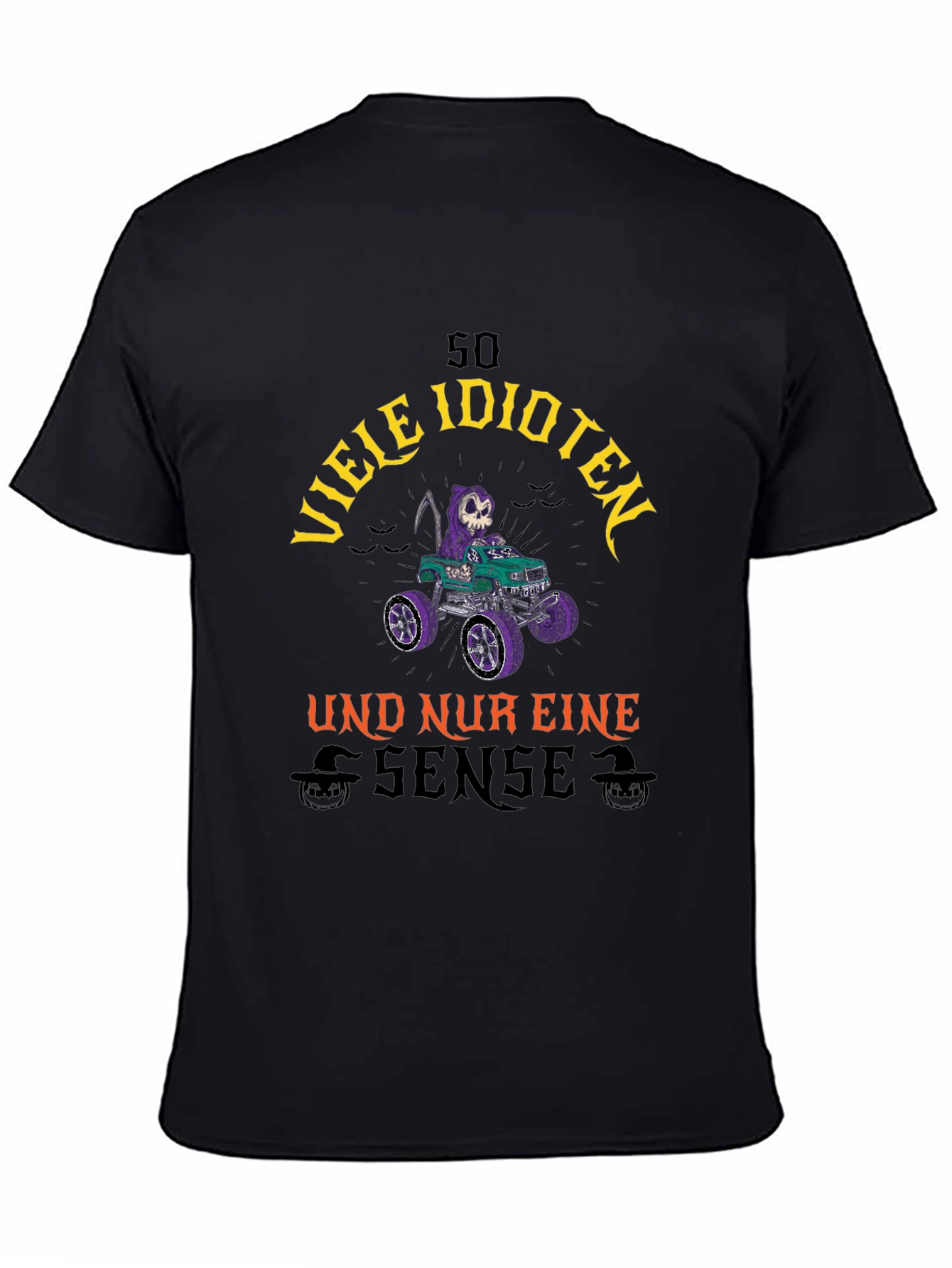 Grim Reaper Monster Truck T-Shirt