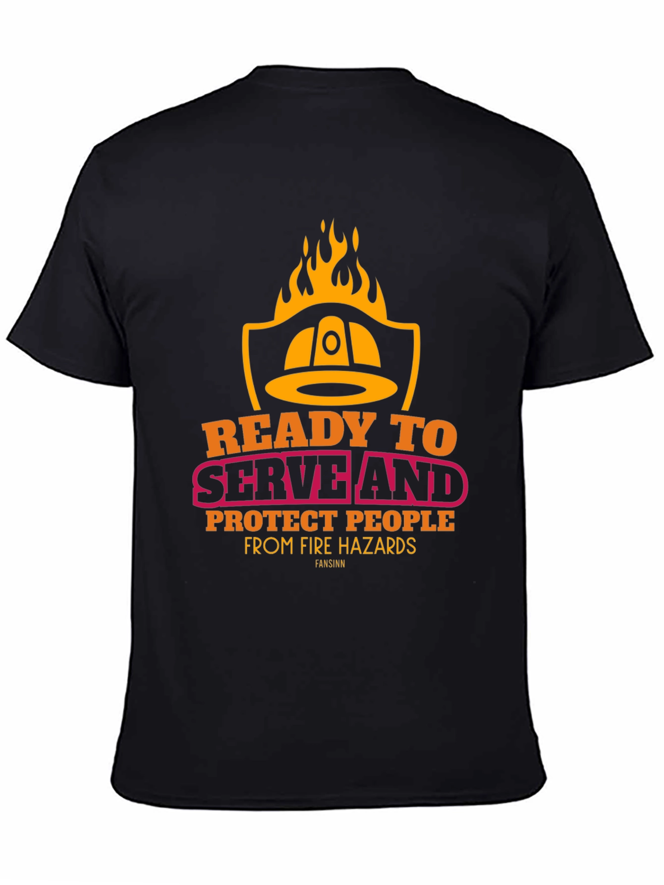 Firefighter Graphic Tee - Ready to Serve