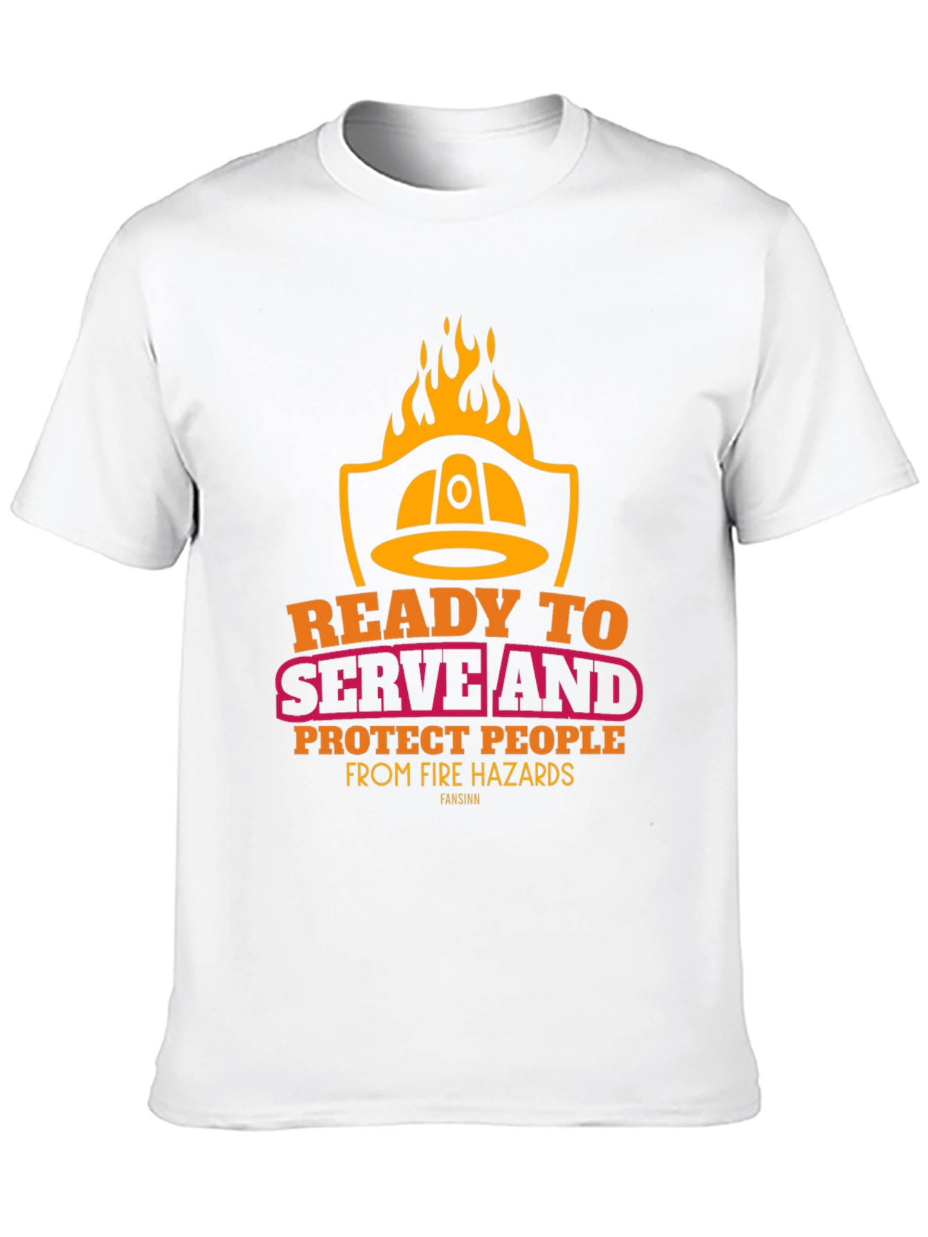 Firefighter Graphic Tee - Ready to Serve