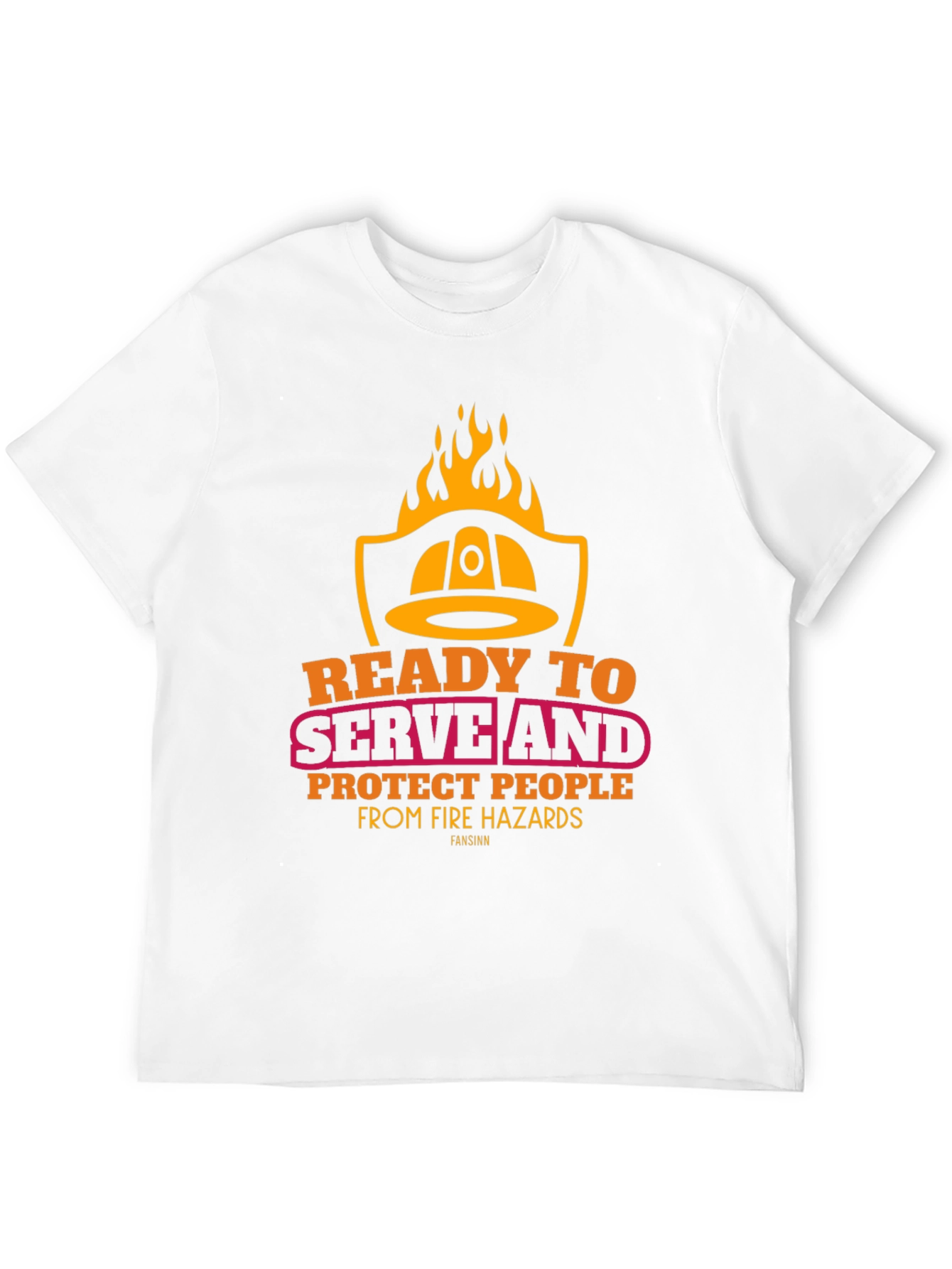 Firefighter Graphic Tee - Ready to Serve