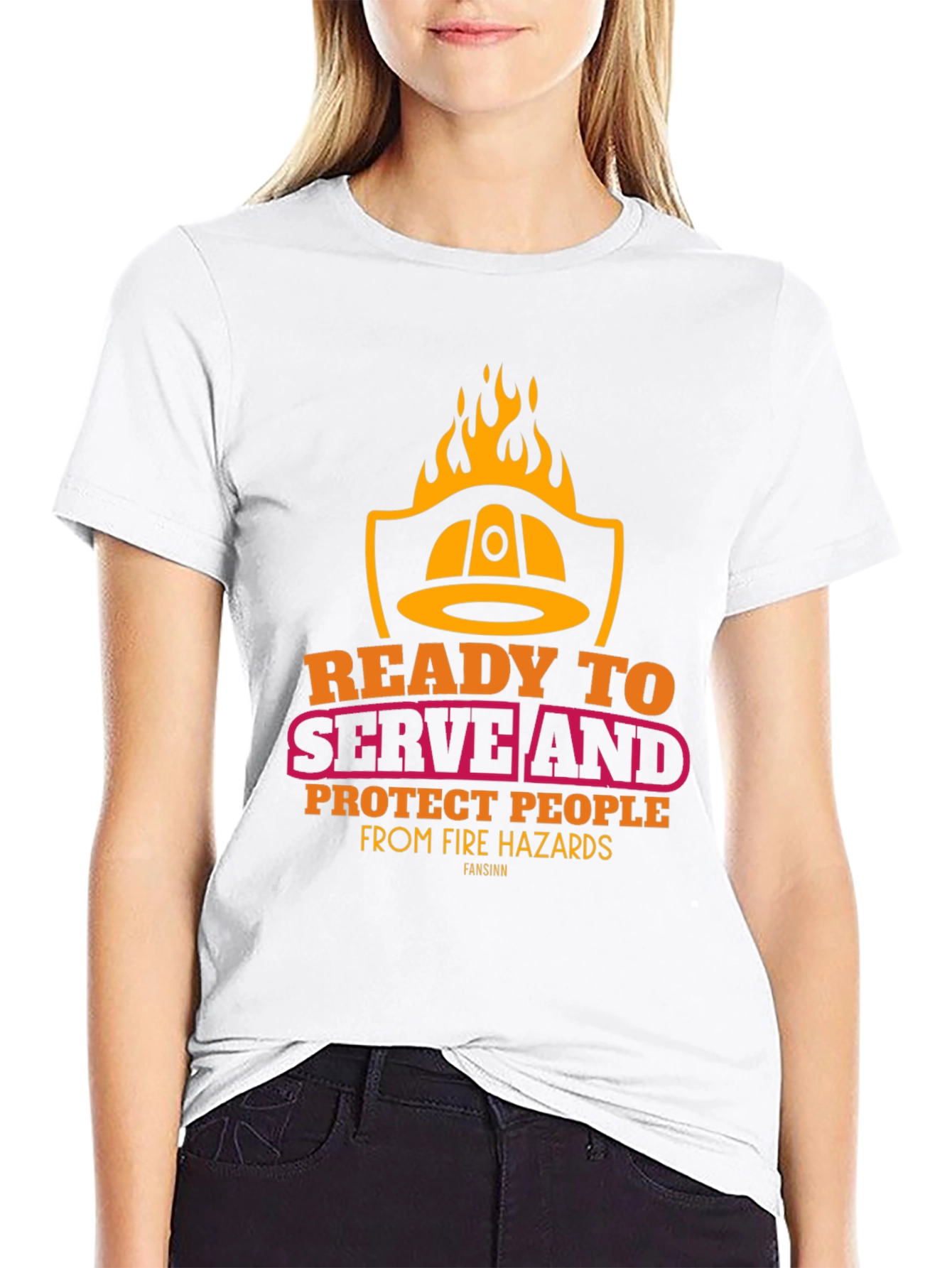 Firefighter Graphic Tee - Ready to Serve