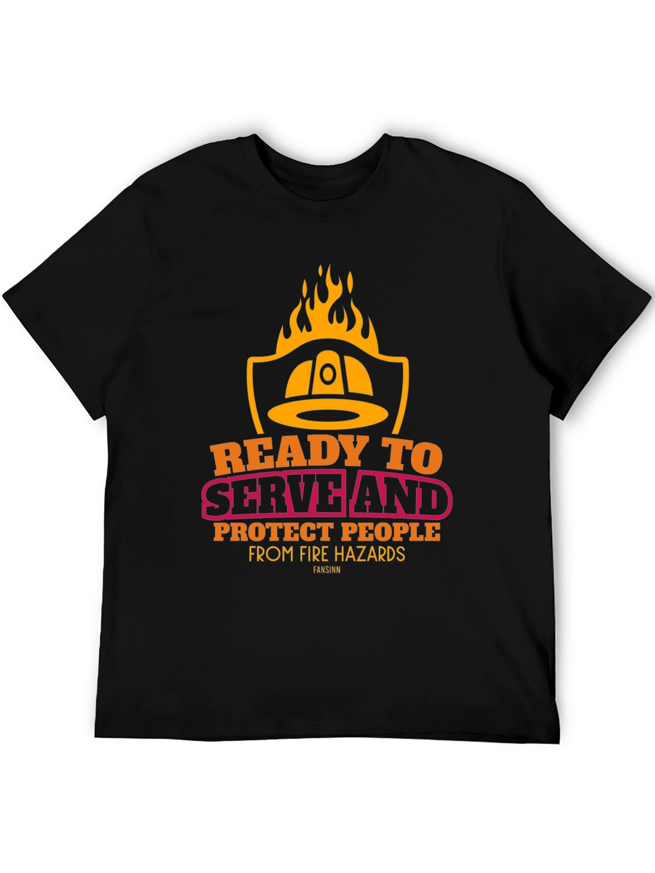 Firefighter Graphic Tee - Ready to Serve