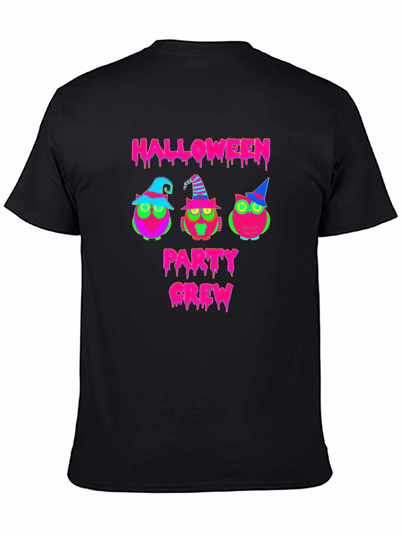 Halloween Party Crew Owl T-Shirt