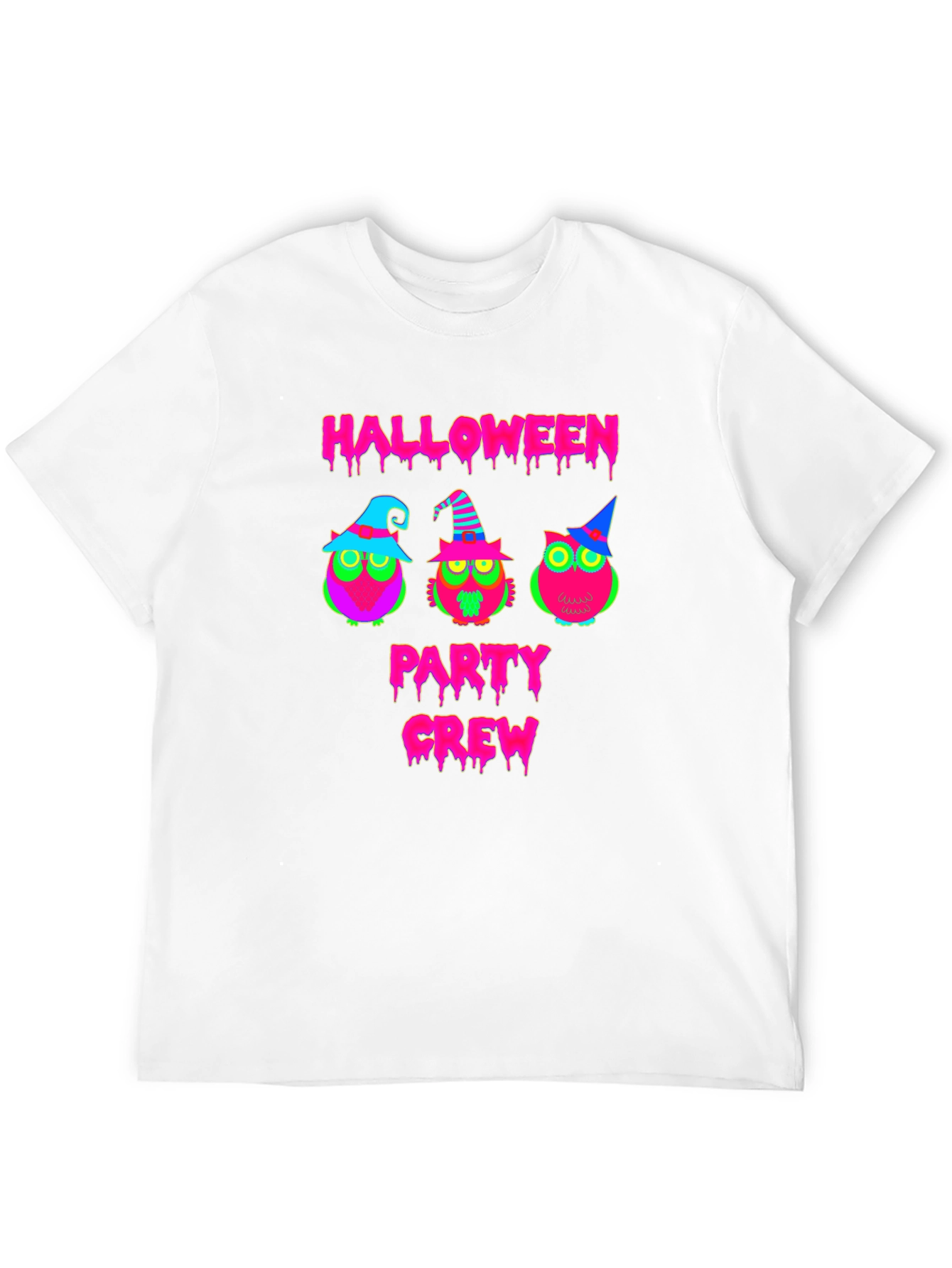 Halloween Party Crew Owl T-Shirt