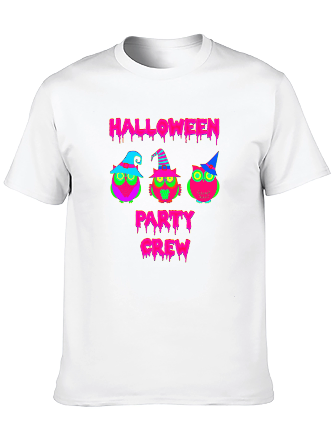 Halloween Party Crew Owl T-Shirt