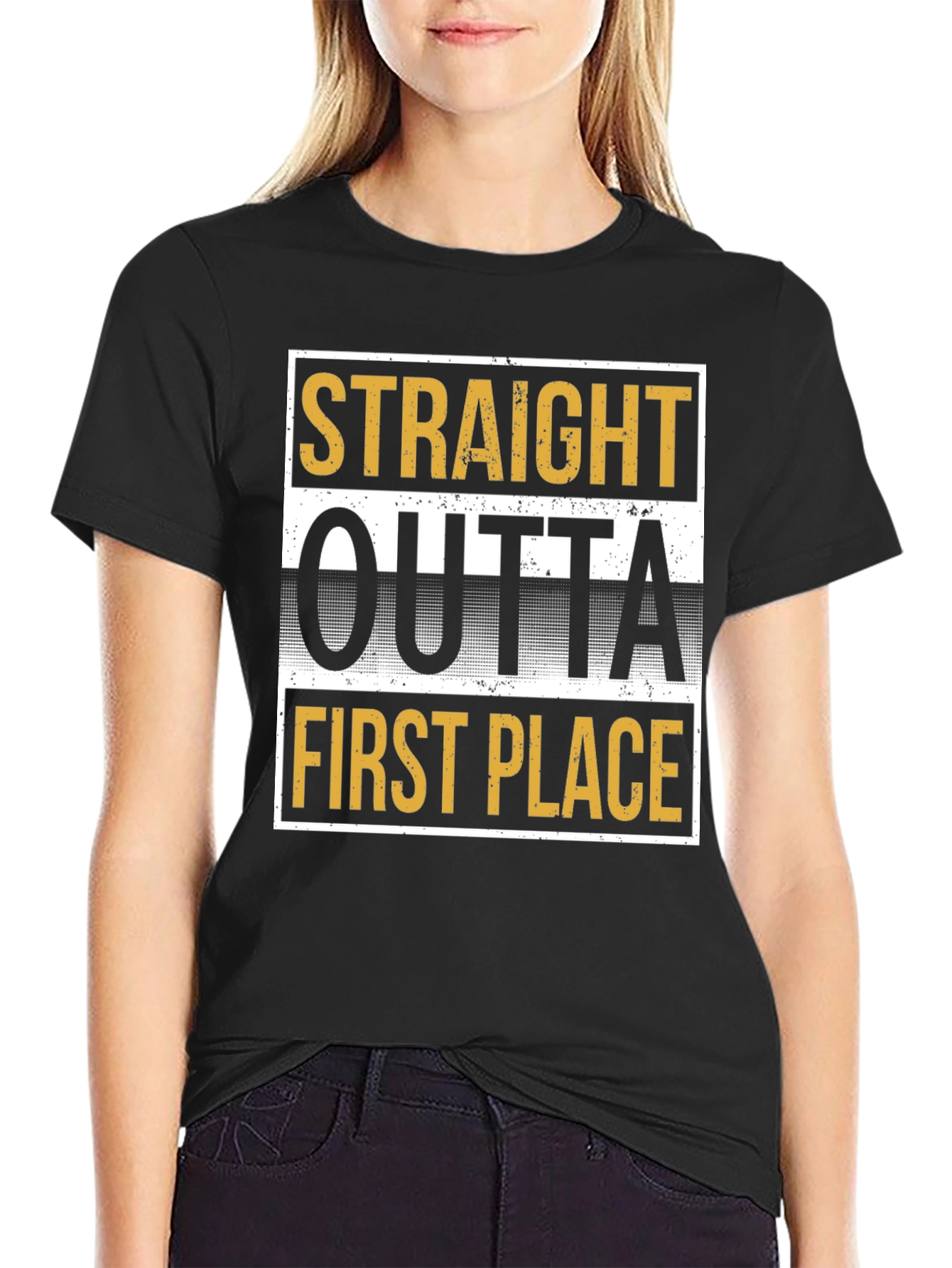 Straight Outta First Place Graphic Tee
