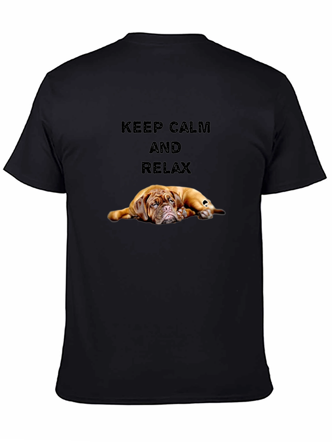 Keep Calm & Relax Dog T-Shirt