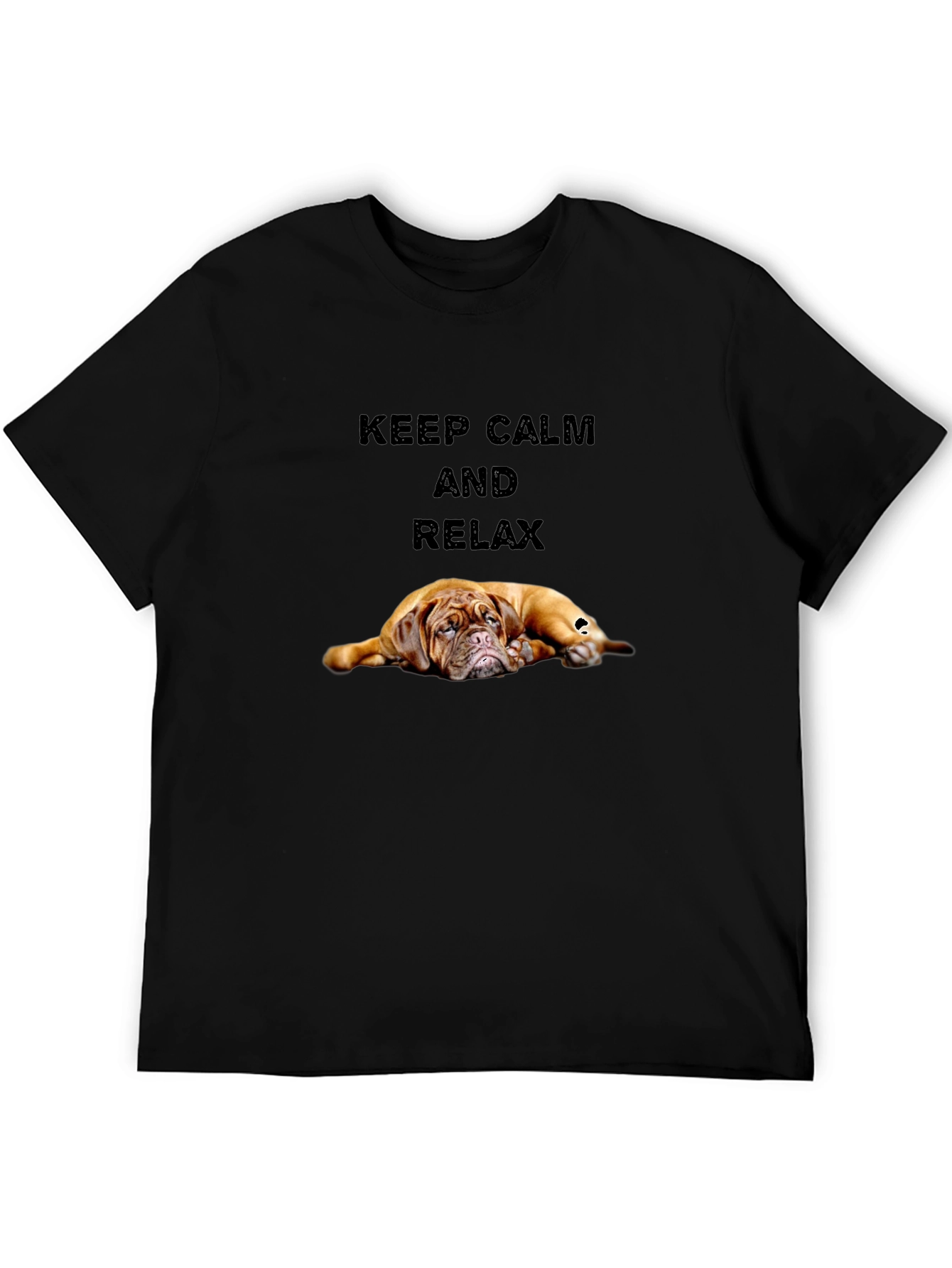Keep Calm & Relax Dog T-Shirt