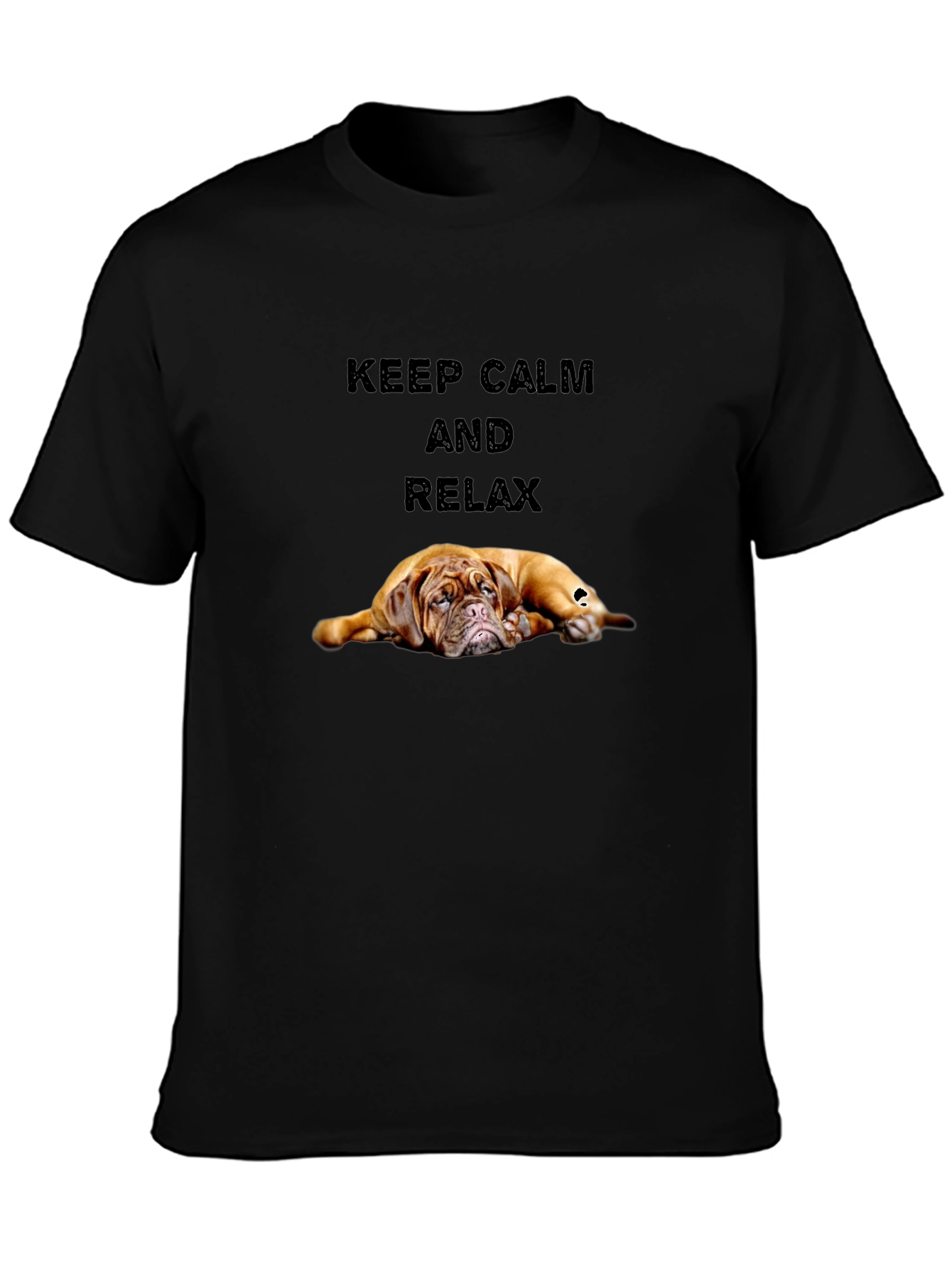 Keep Calm & Relax Dog T-Shirt