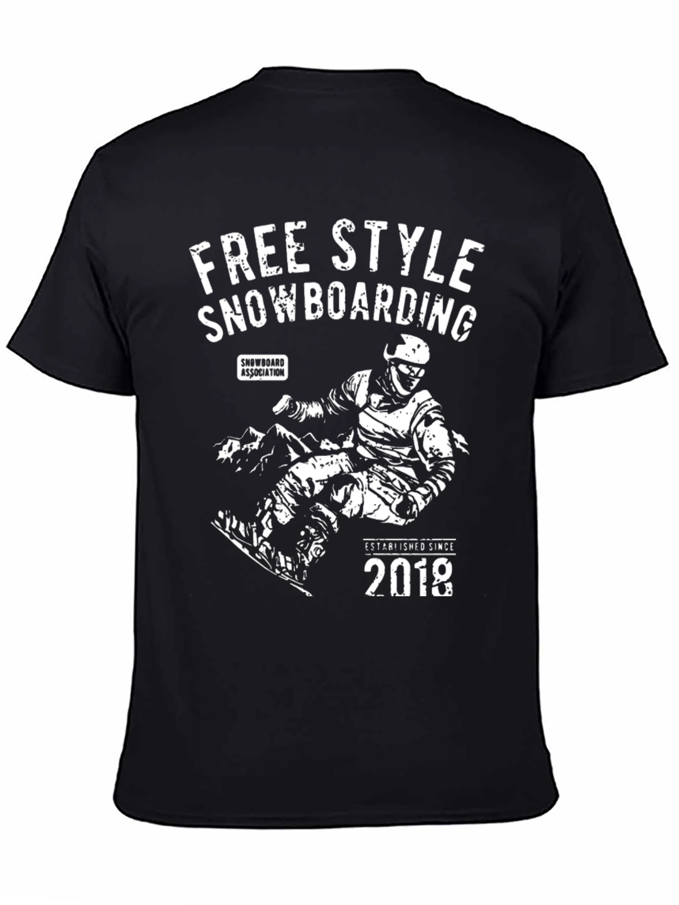 Freestyle Snowboarding Graphic T-Shirt