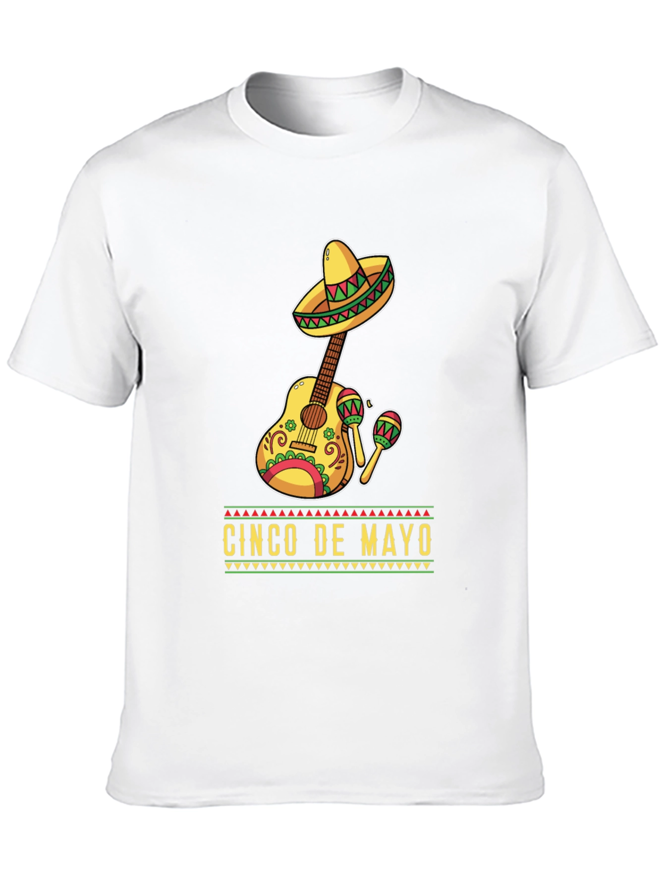 Cinco De Mayo Guitar T-Shirt