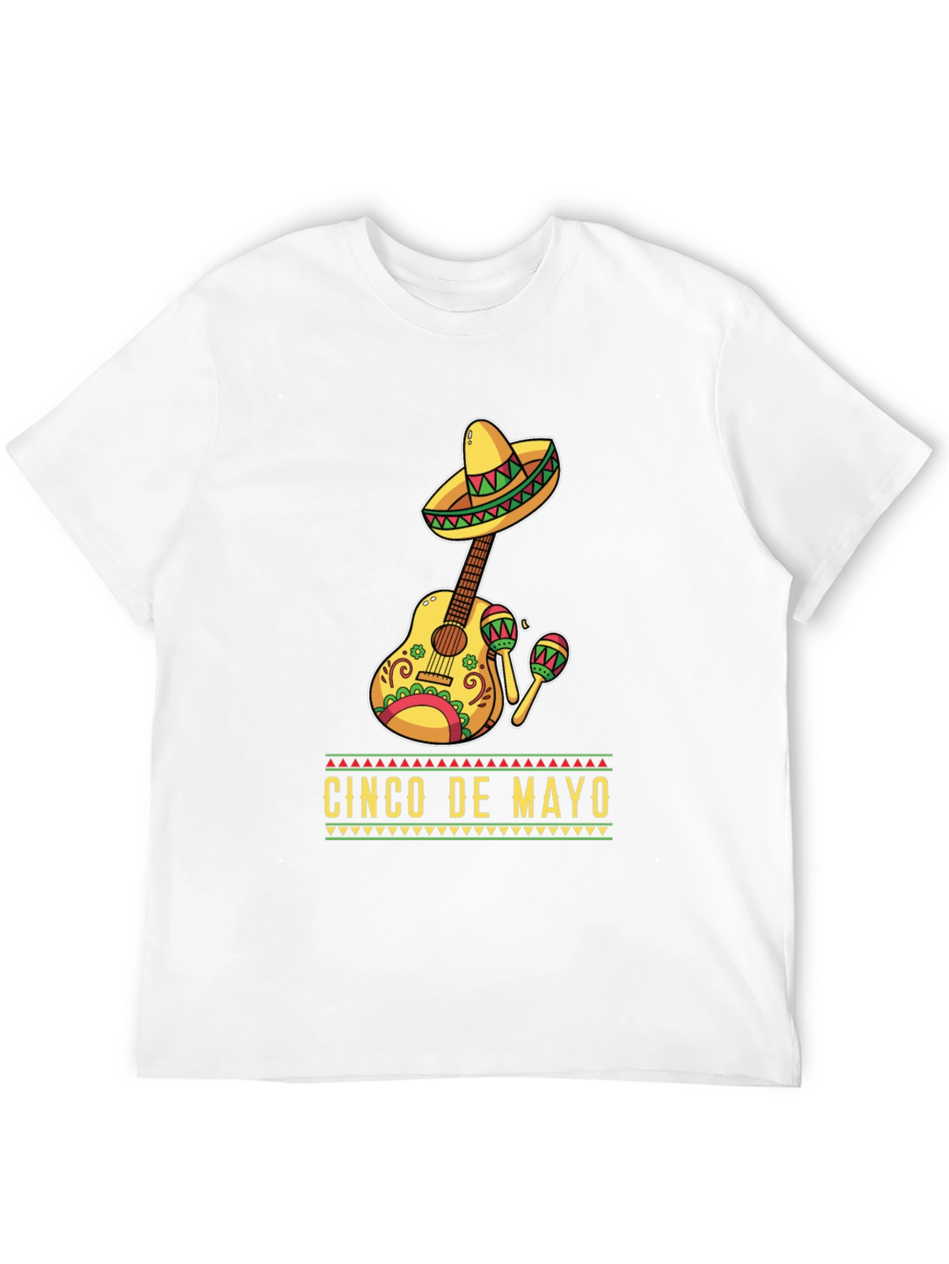 Cinco De Mayo Guitar T-Shirt