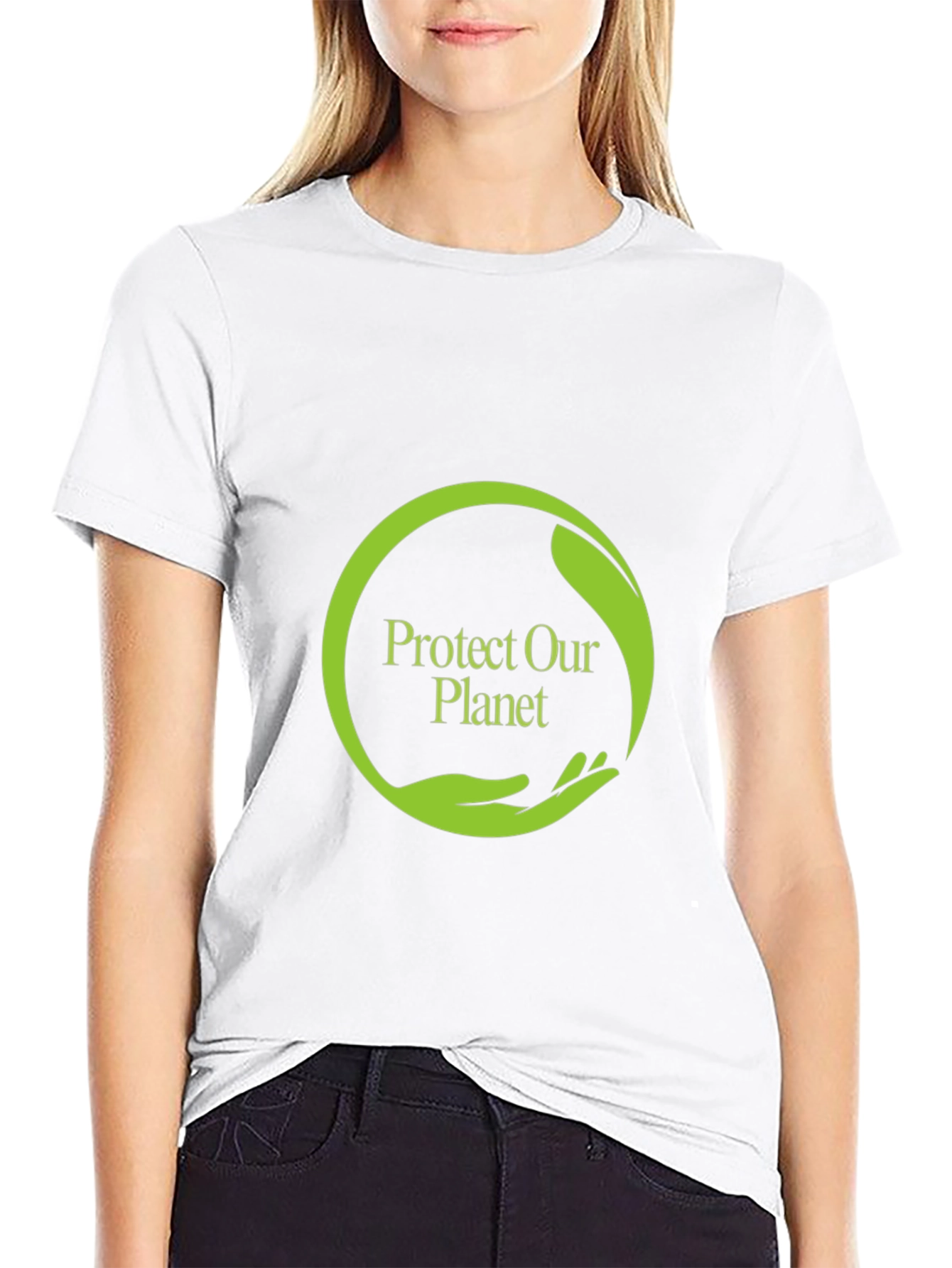 Eco-Friendly Protect Our Planet Graphic Tee
