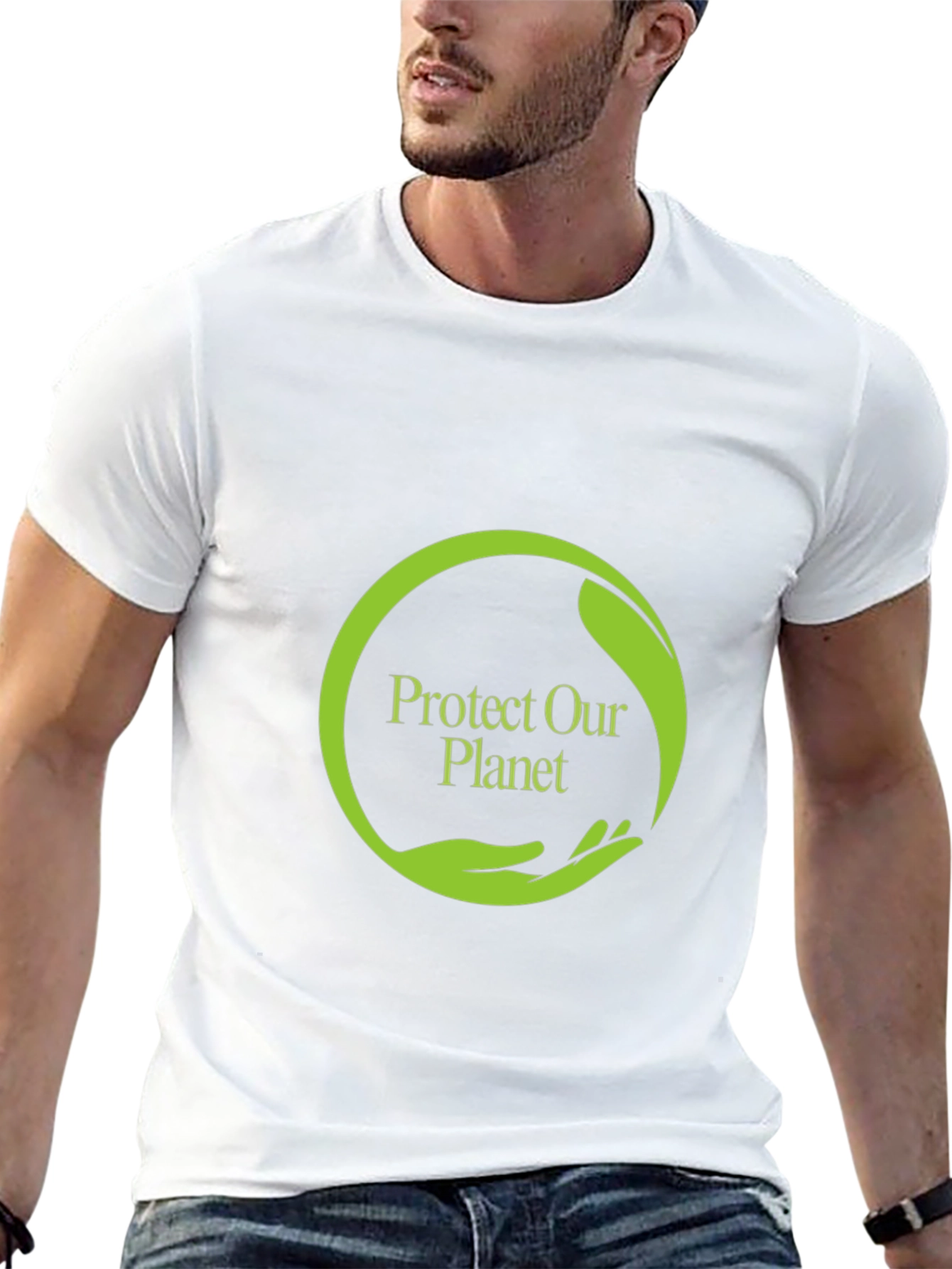 Eco-Friendly Protect Our Planet Graphic Tee