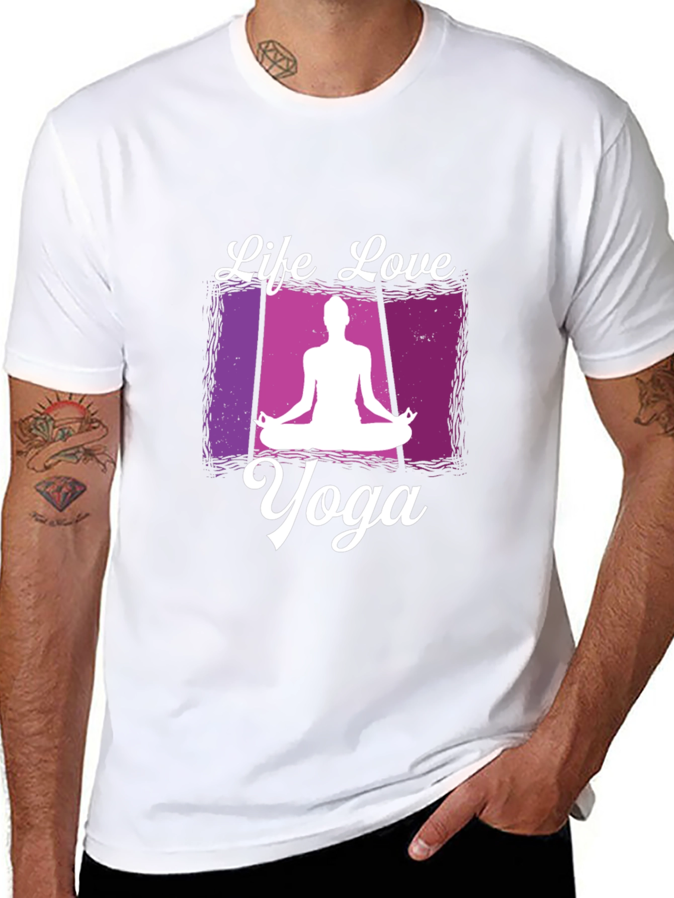 Life Love Yoga Graphic T-Shirt
