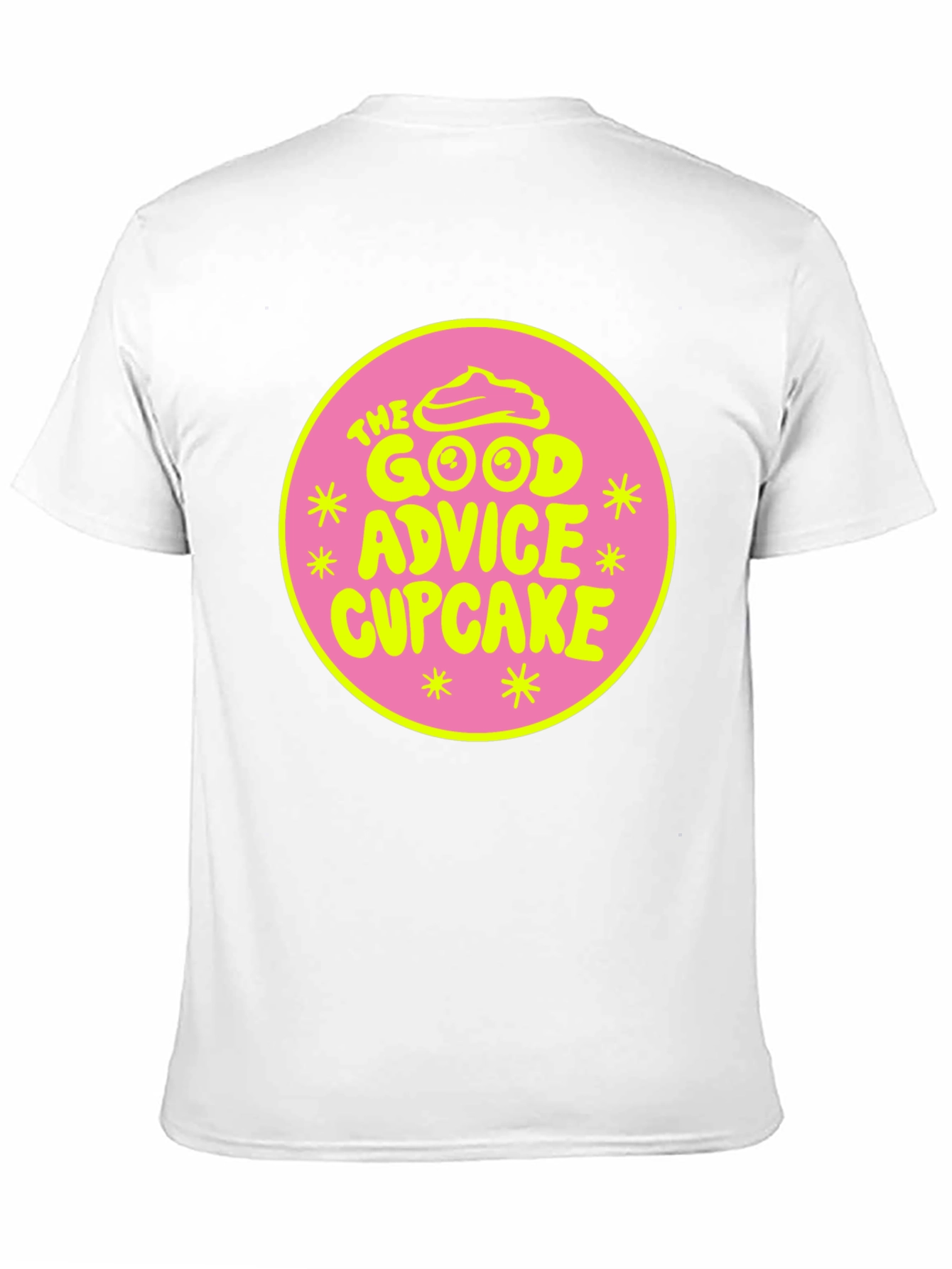 The Good Advice Cupcake Graphic Tee - Black
