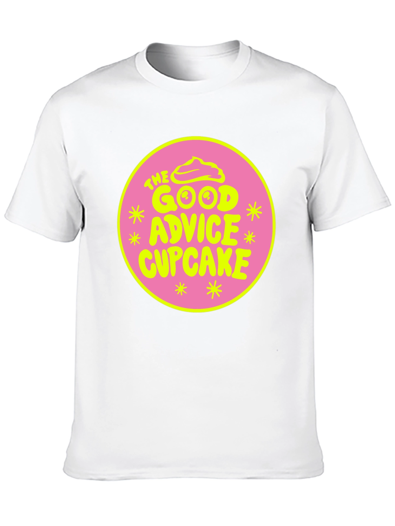 The Good Advice Cupcake Graphic Tee - Black