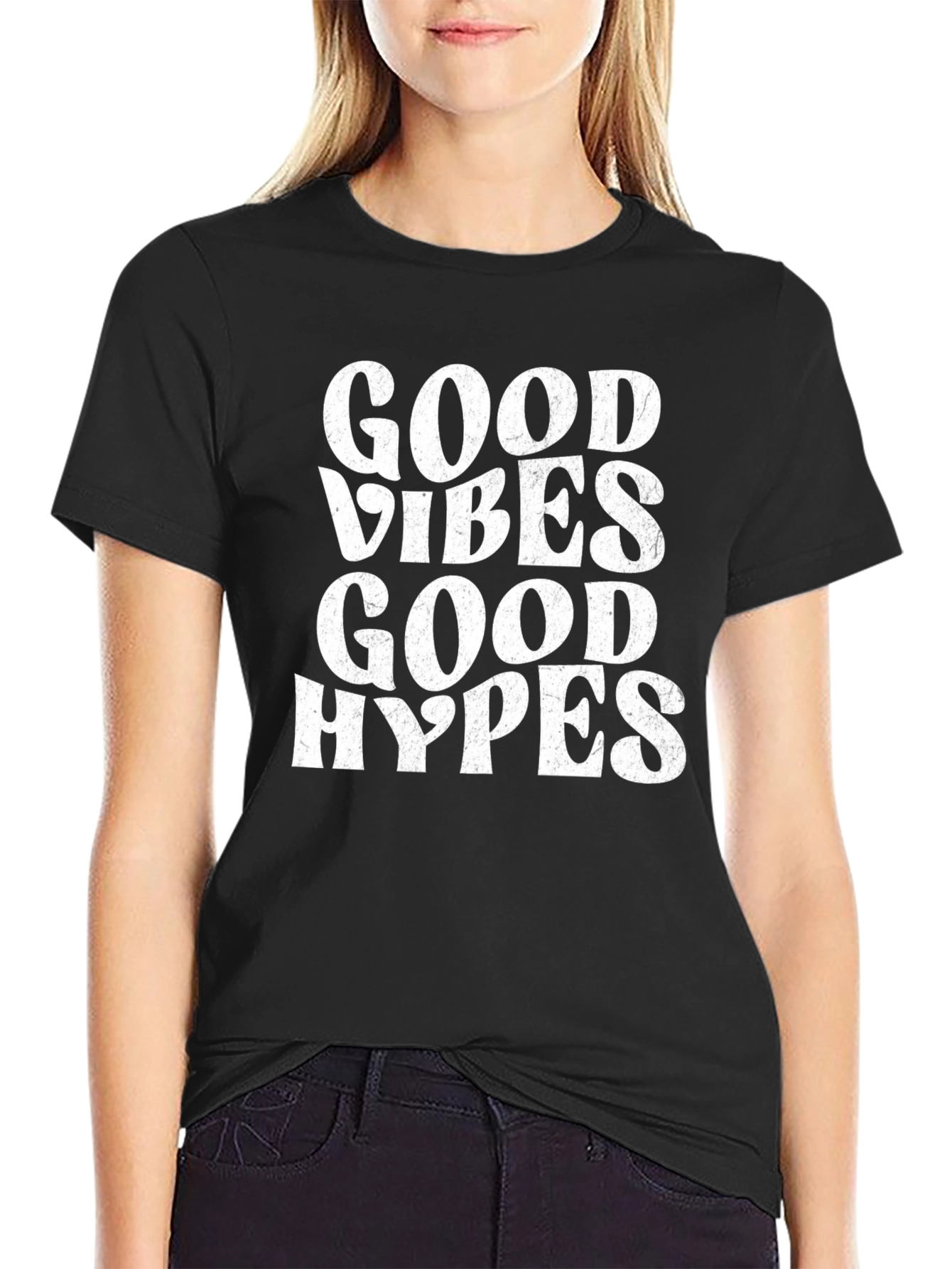 Good Vibes Good Hypes Graphic Tee