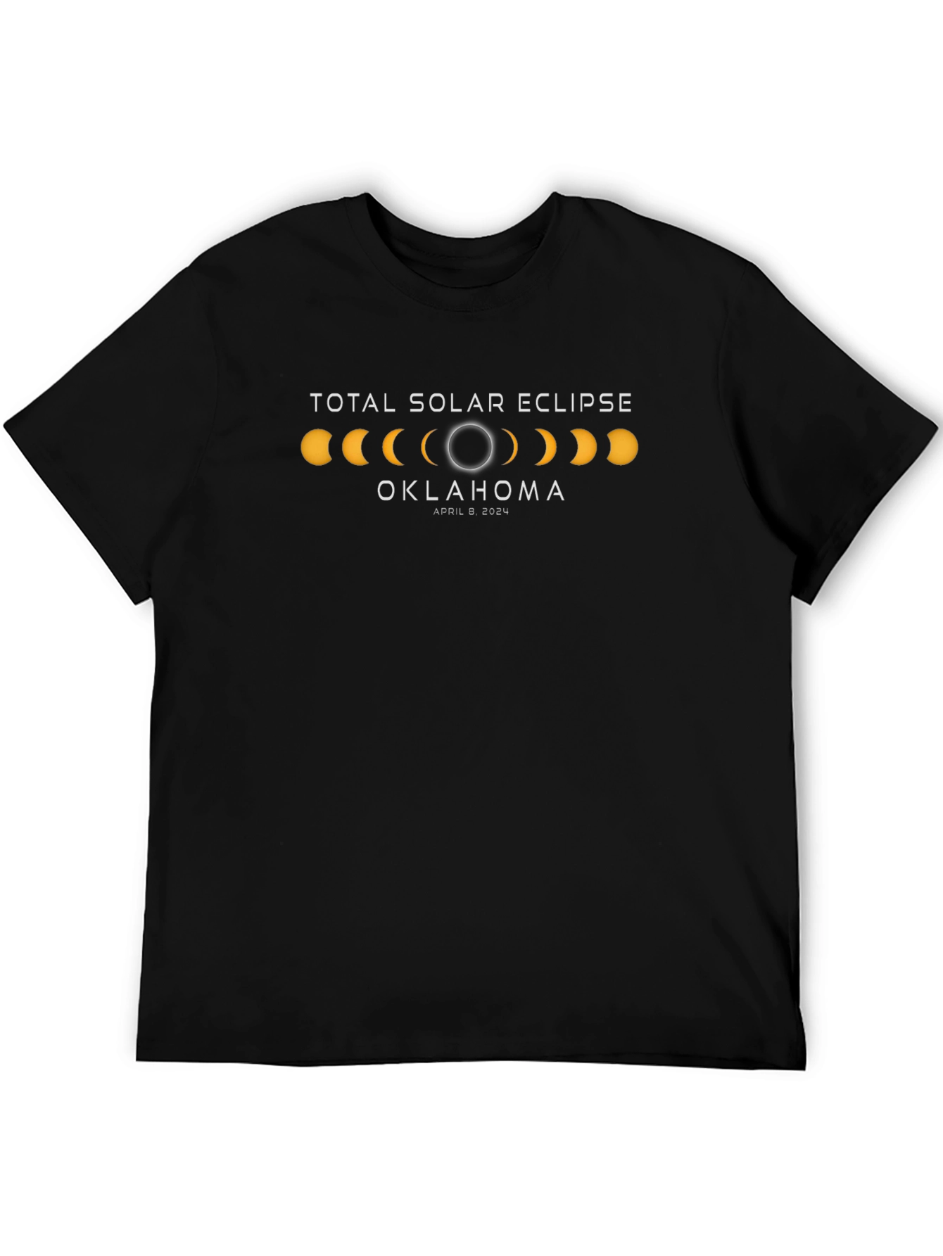 Total Solar Eclipse Oklahoma 2024 T-Shirt