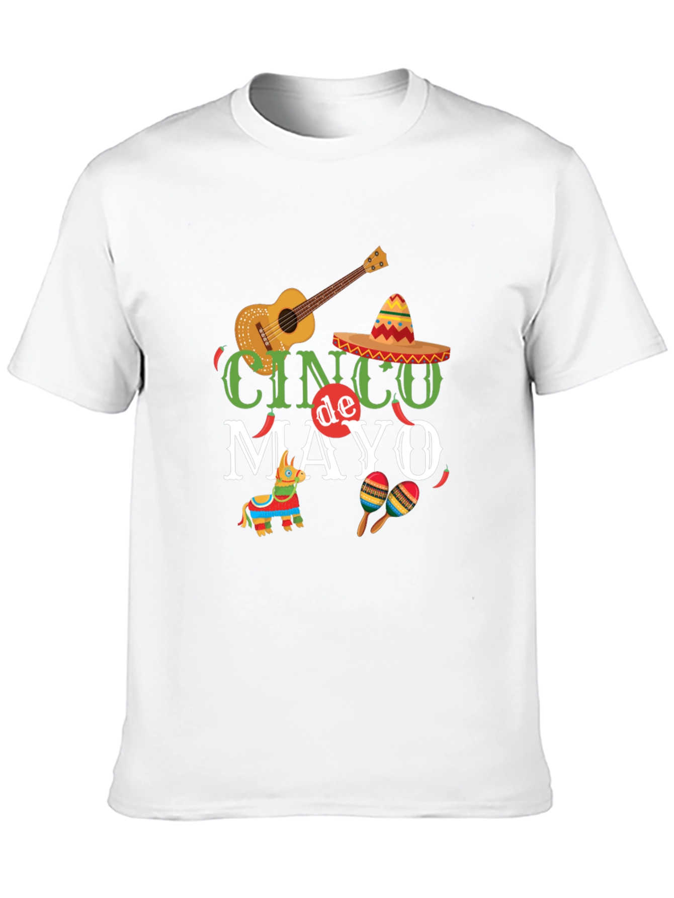 Cinco de Mayo Graphic T-Shirt - Fiesta Celebration Tee