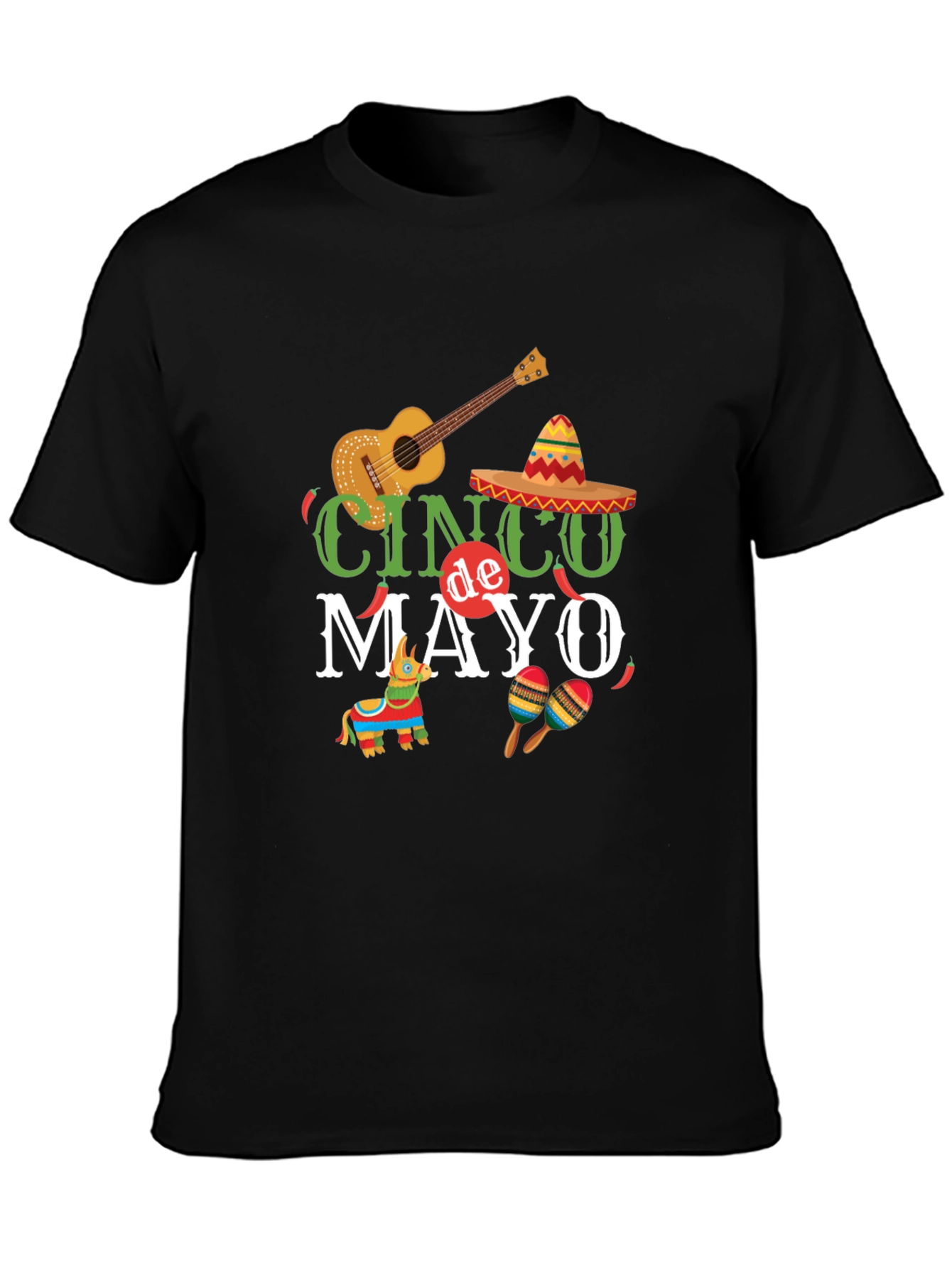 Cinco de Mayo Graphic T-Shirt - Fiesta Celebration Tee