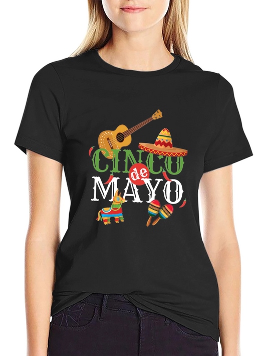 Cinco de Mayo Graphic T-Shirt - Fiesta Celebration Tee