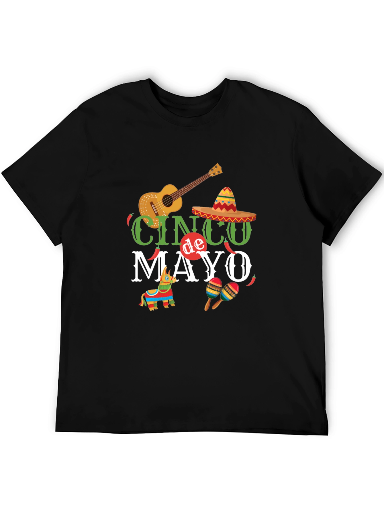 Cinco de Mayo Graphic T-Shirt - Fiesta Celebration Tee