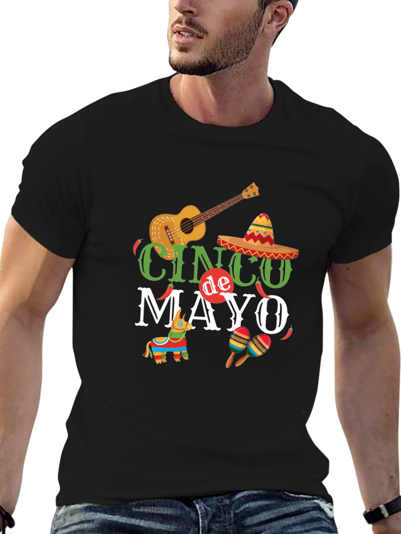 Cinco de Mayo Graphic T-Shirt - Fiesta Celebration Tee