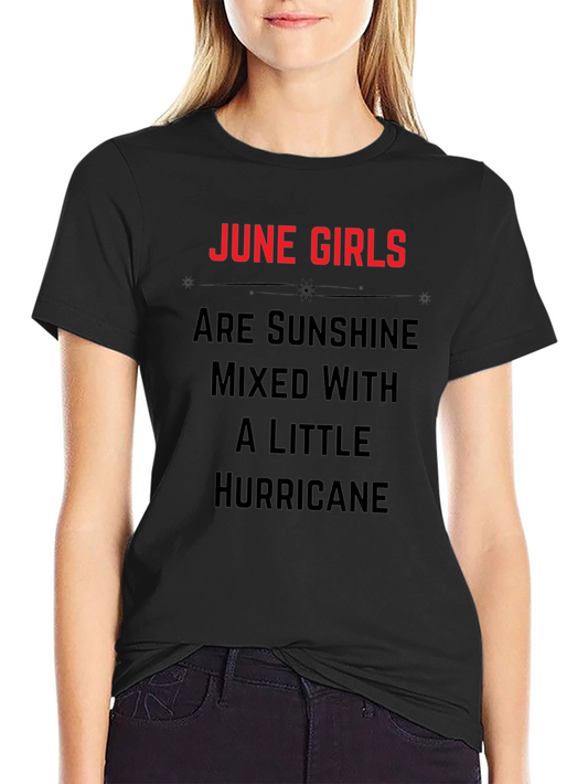 June Girls Sunshine Hurricane T-Shirt