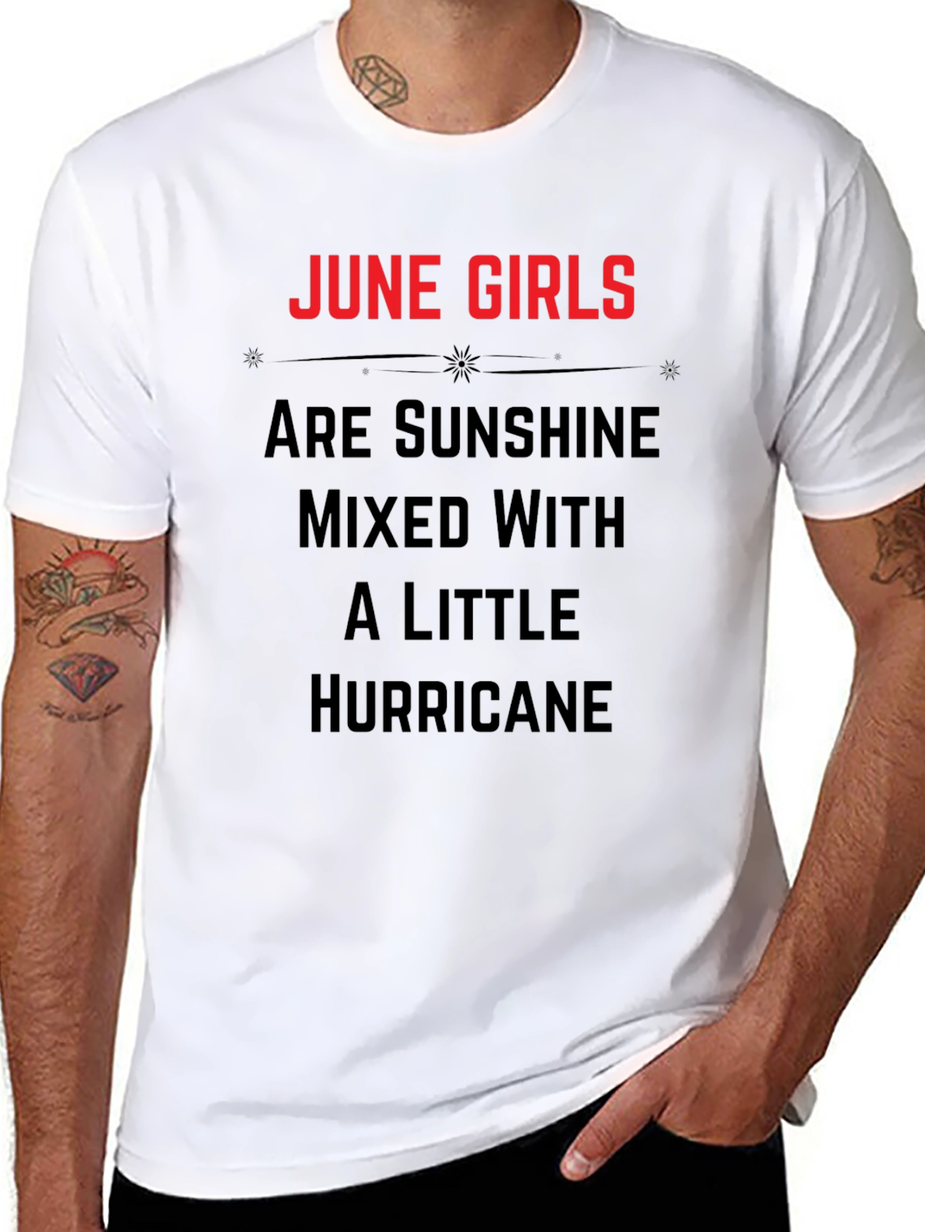 June Girls Sunshine Hurricane T-Shirt