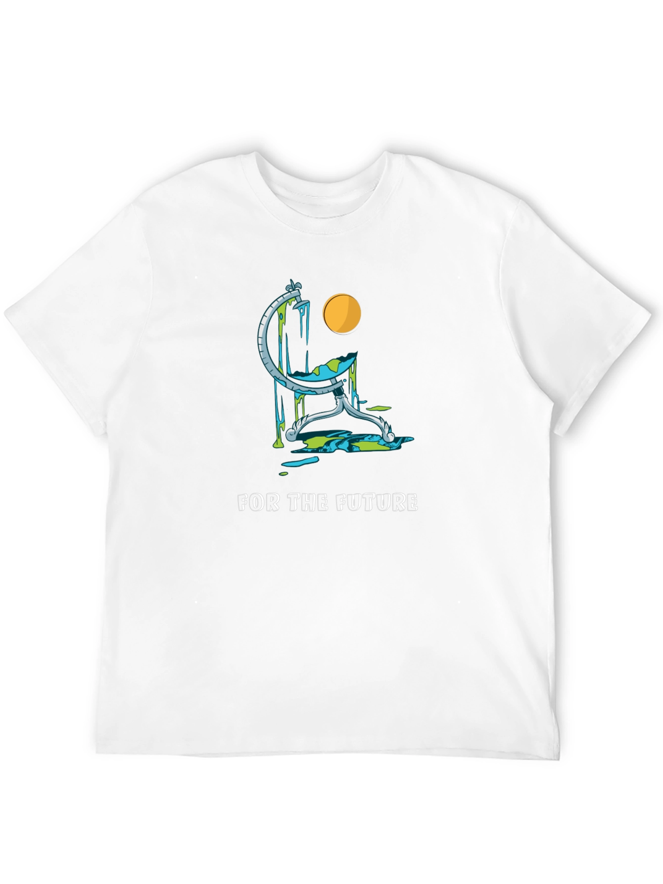 Eco Future Black T-Shirt - Save the Planet