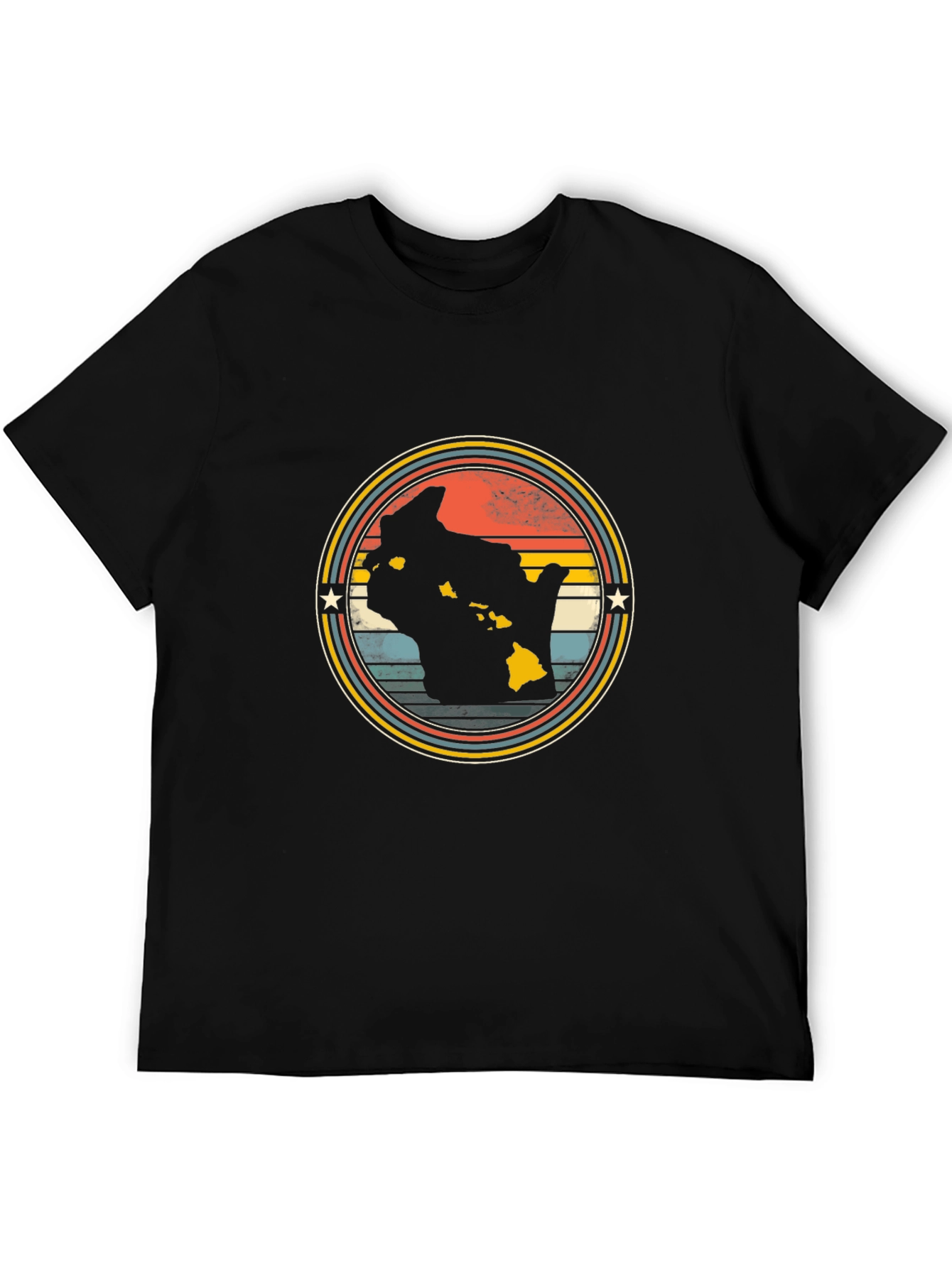 Retro Hawaii Islands T-Shirt