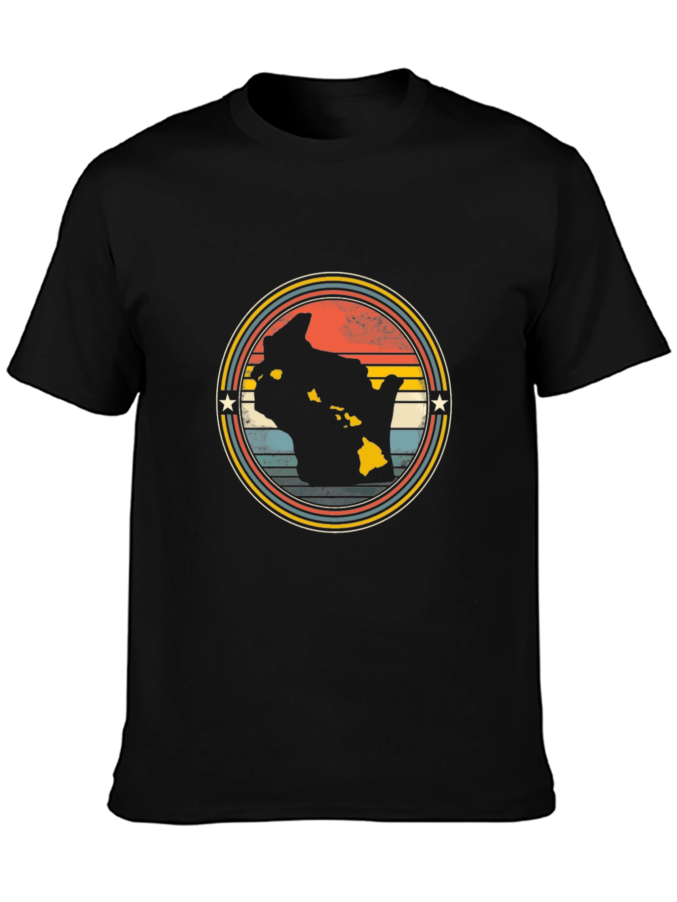 Retro Hawaii Islands T-Shirt