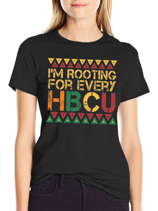 Rooting for Every HBCU Black Pride T-Shirt