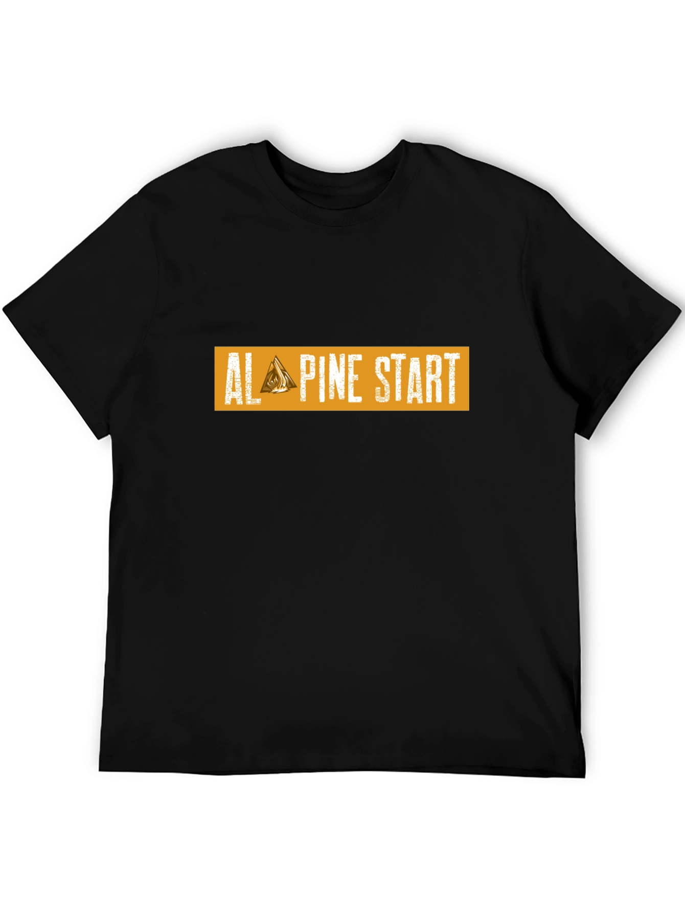 Alpine Start Graphic Tee - Black