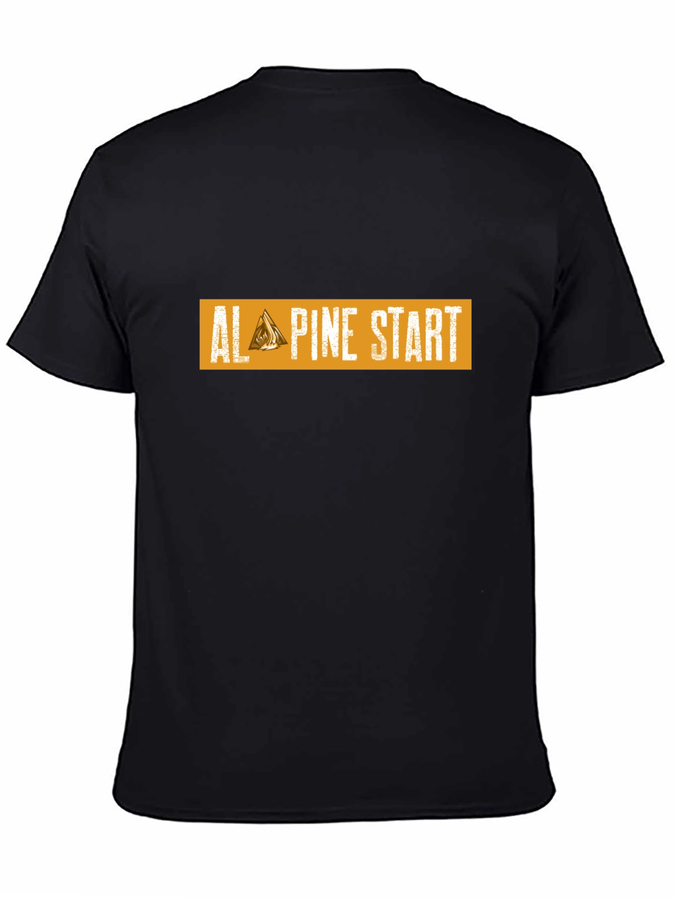 Alpine Start Graphic Tee - Black