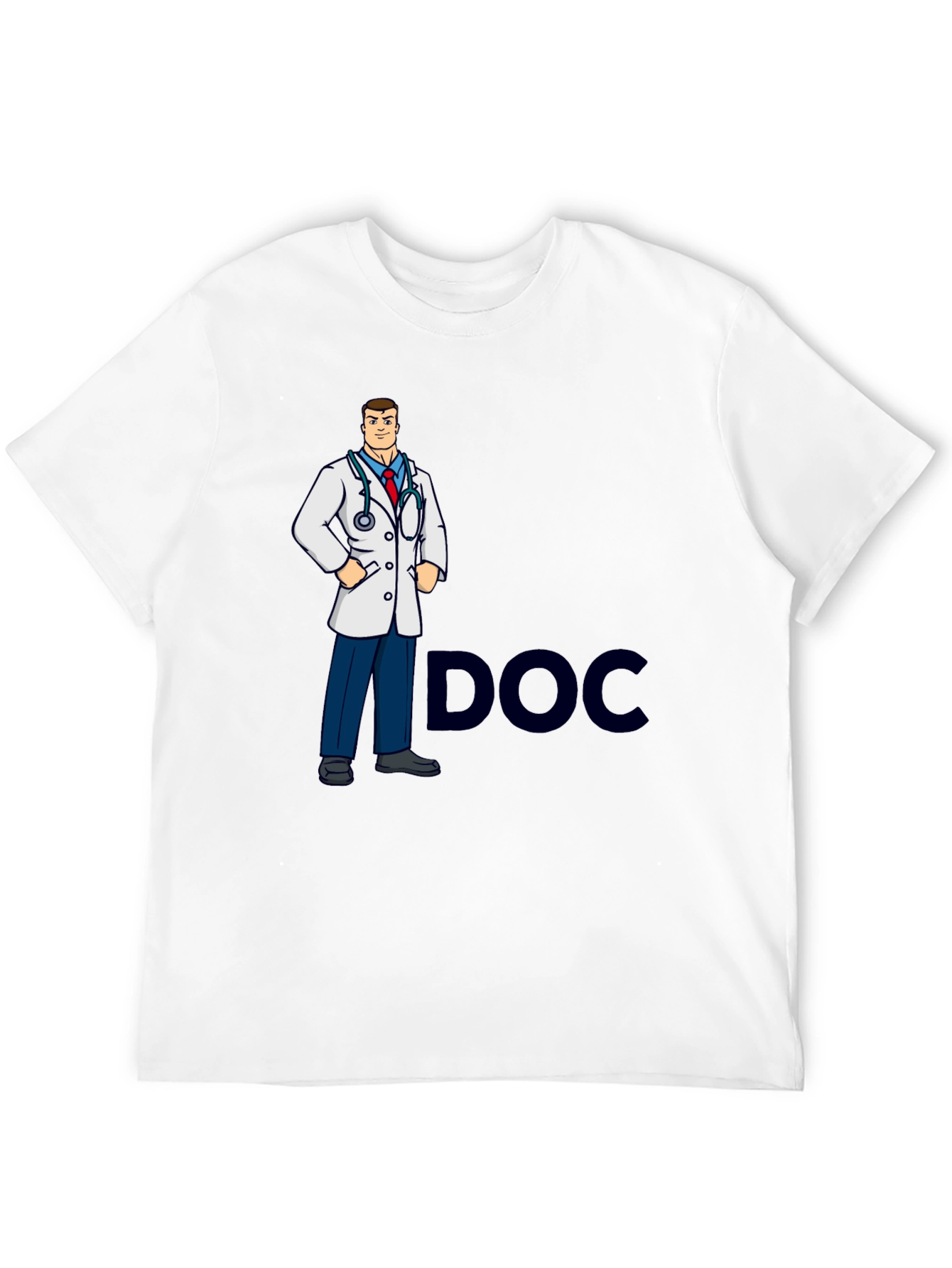 Doctor Cartoon Graphic T-Shirt