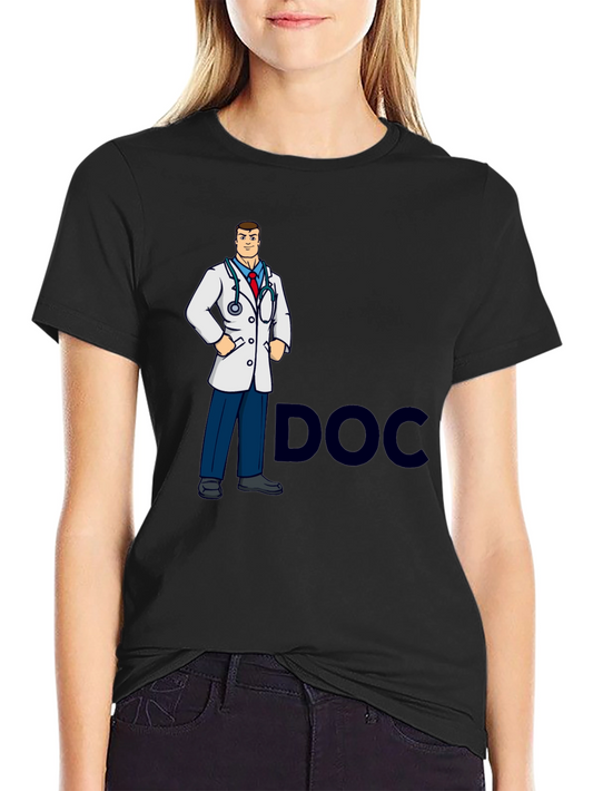 Doctor Cartoon Graphic T-Shirt