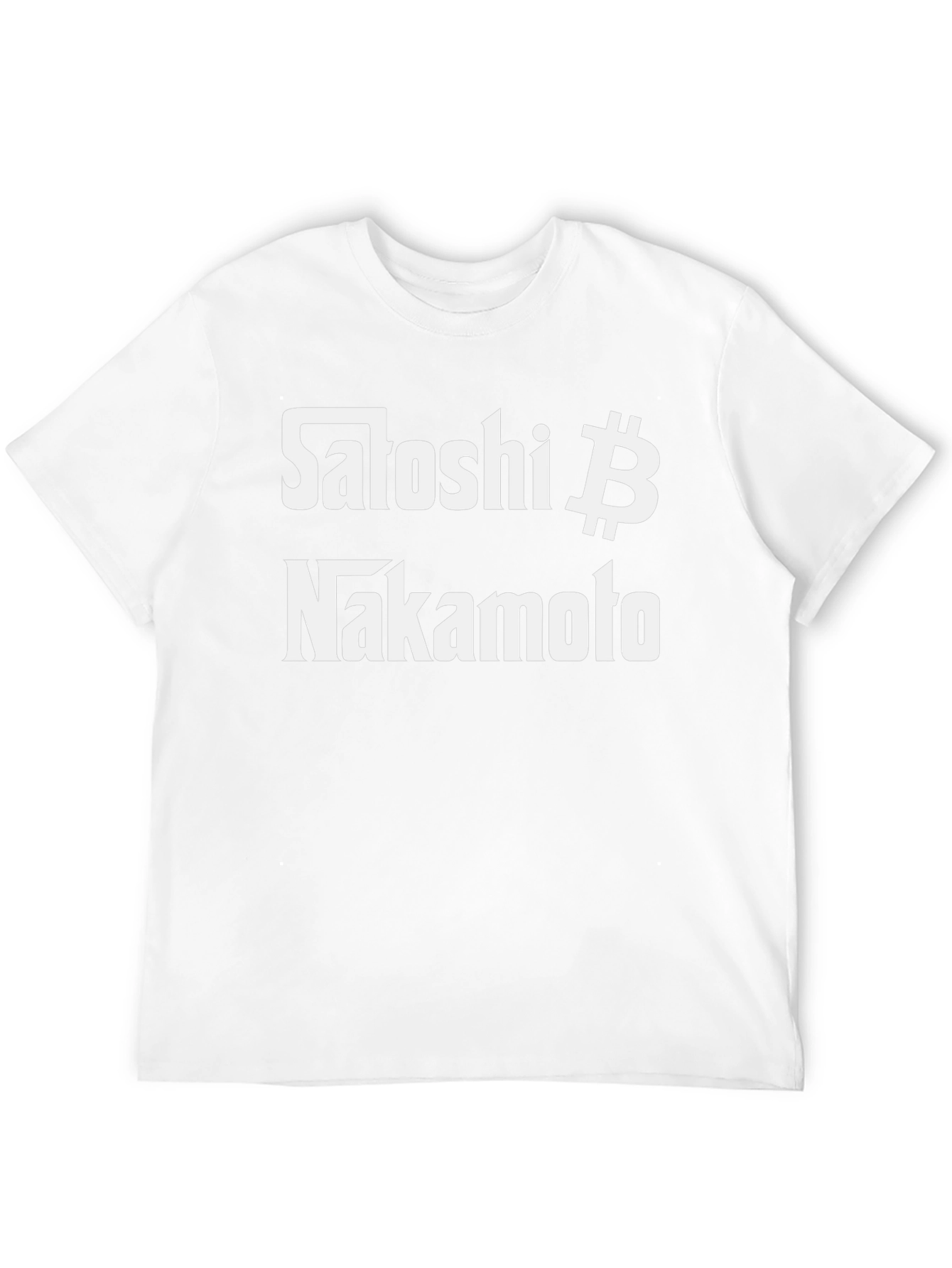Satoshi Nakamoto Bitcoin T-Shirt Crypto Tee