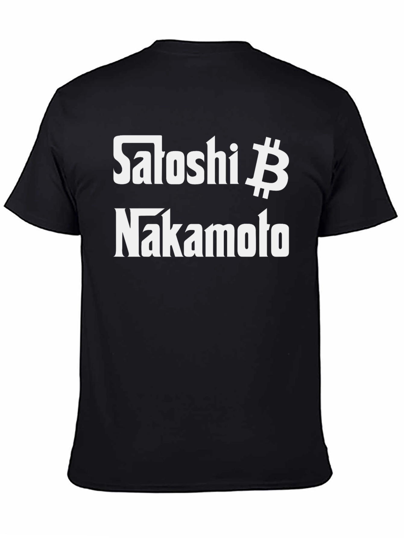 Satoshi Nakamoto Bitcoin T-Shirt Crypto Tee