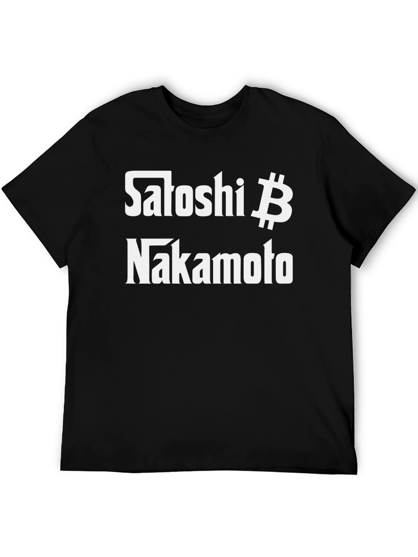 Satoshi Nakamoto Bitcoin T-Shirt Crypto Tee