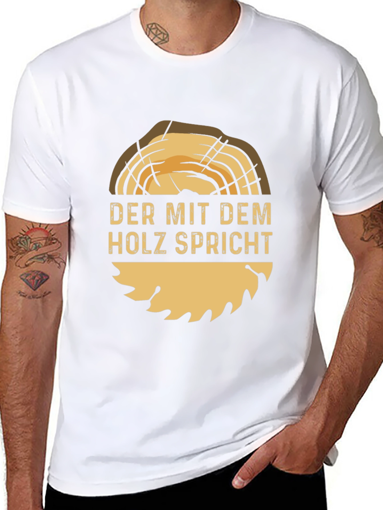 Der Mit Dem Holz Spricht T-Shirt