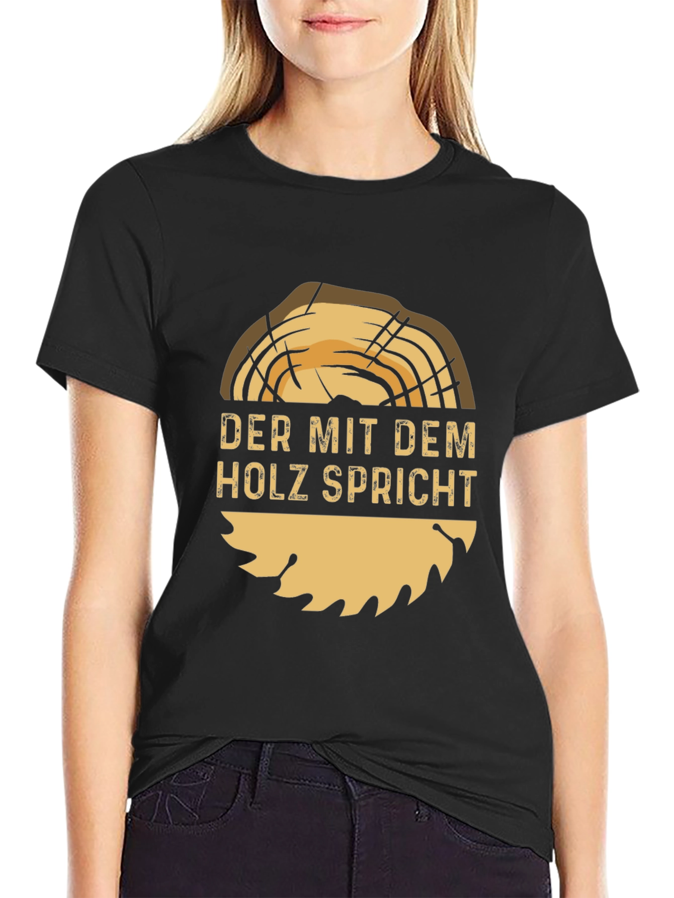 Der Mit Dem Holz Spricht T-Shirt